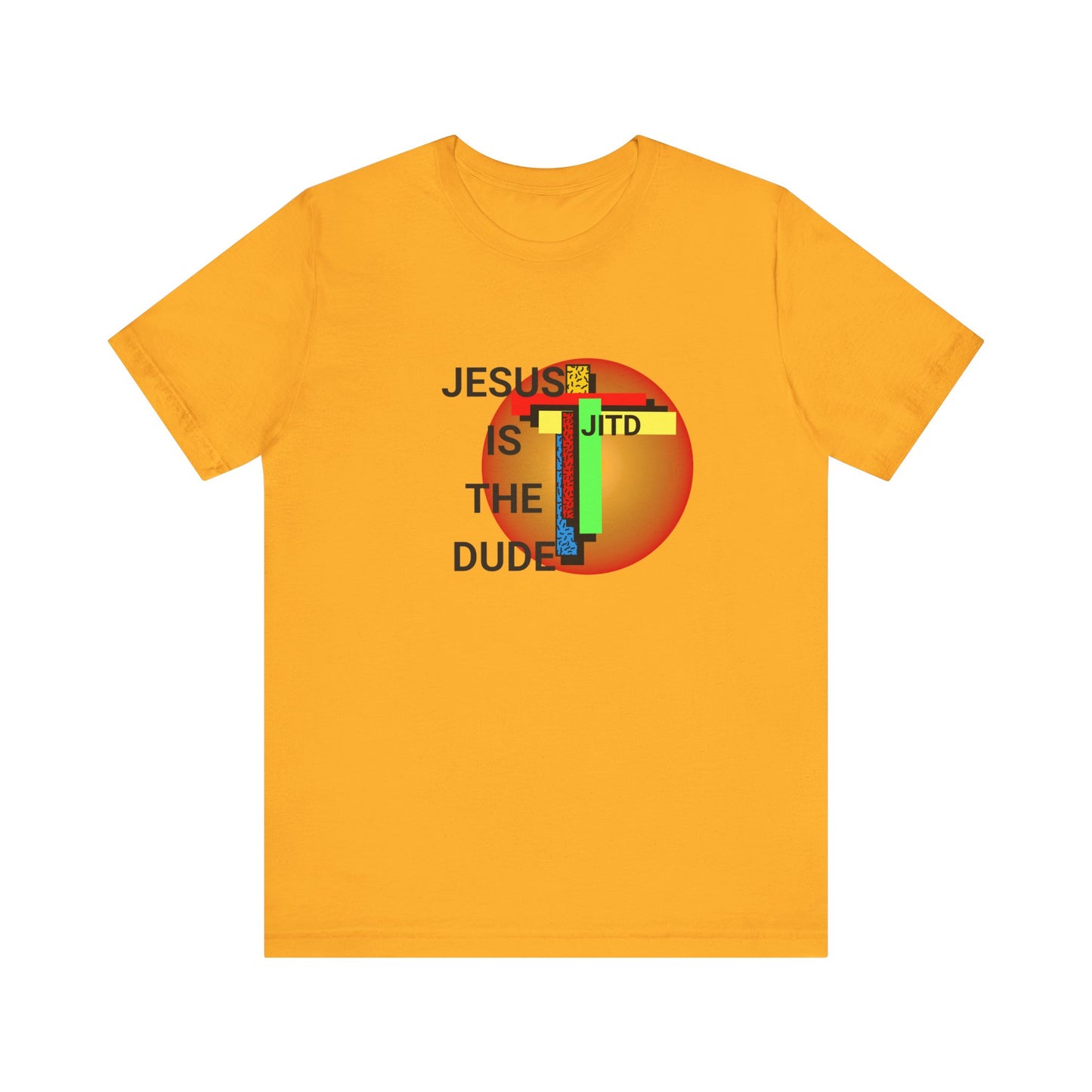 JITD RED GLOW CROSS TEE