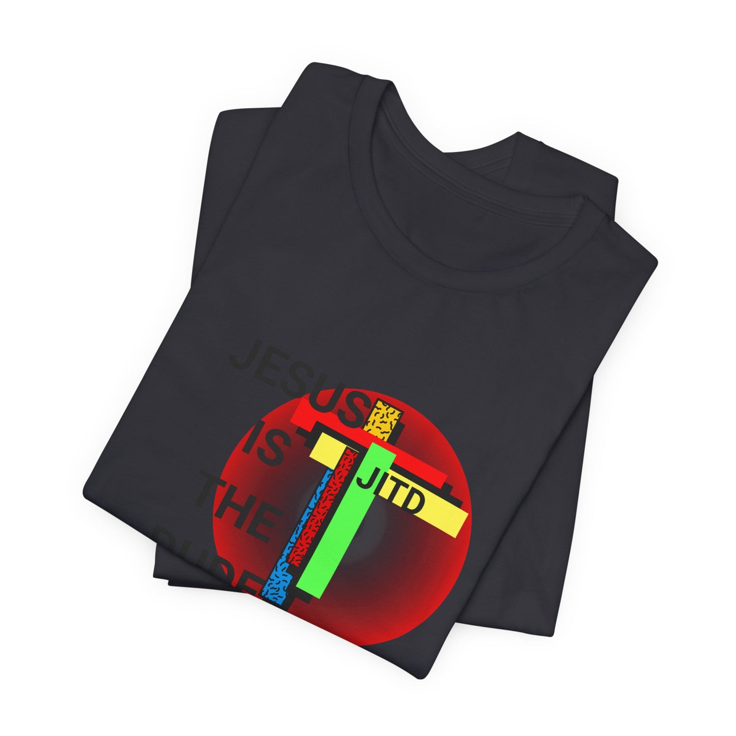 JITD RED GLOW CROSS TEE