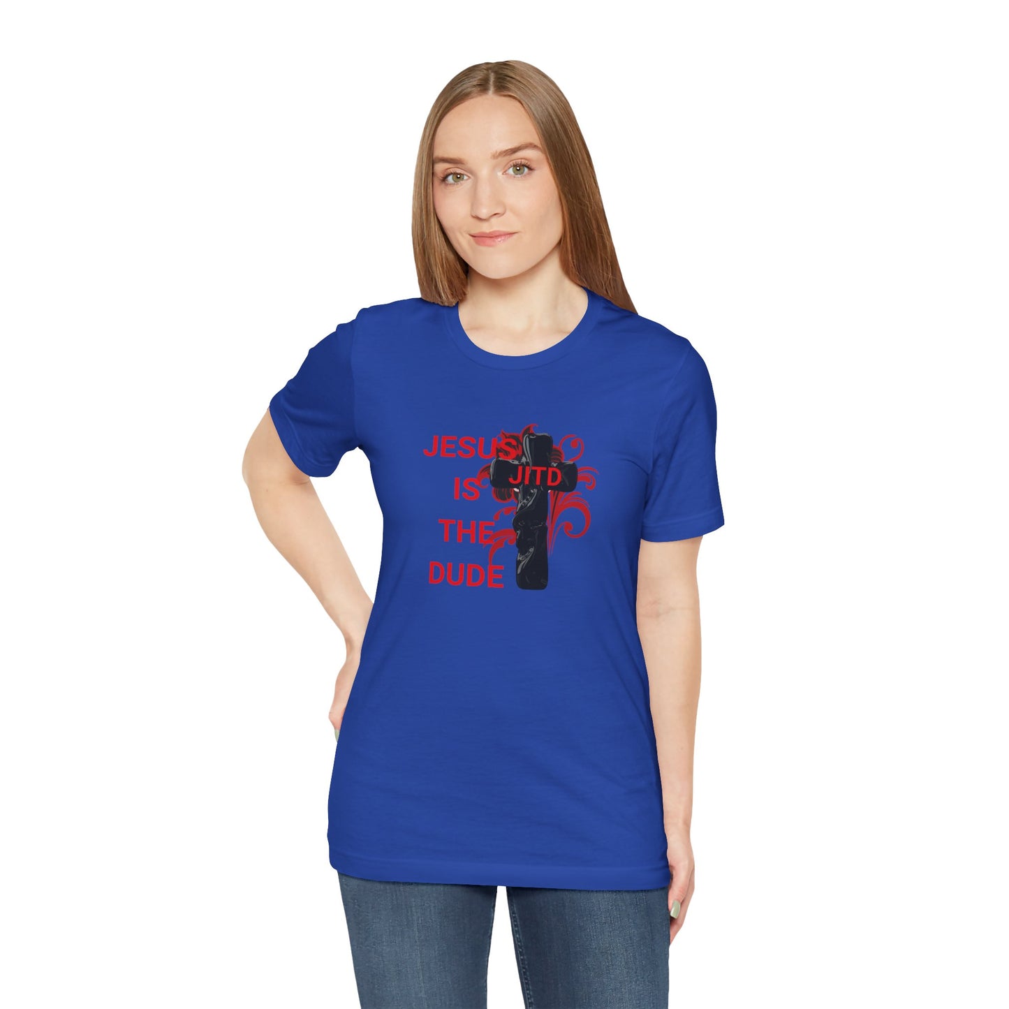 JITD BLACK CROSS TEE