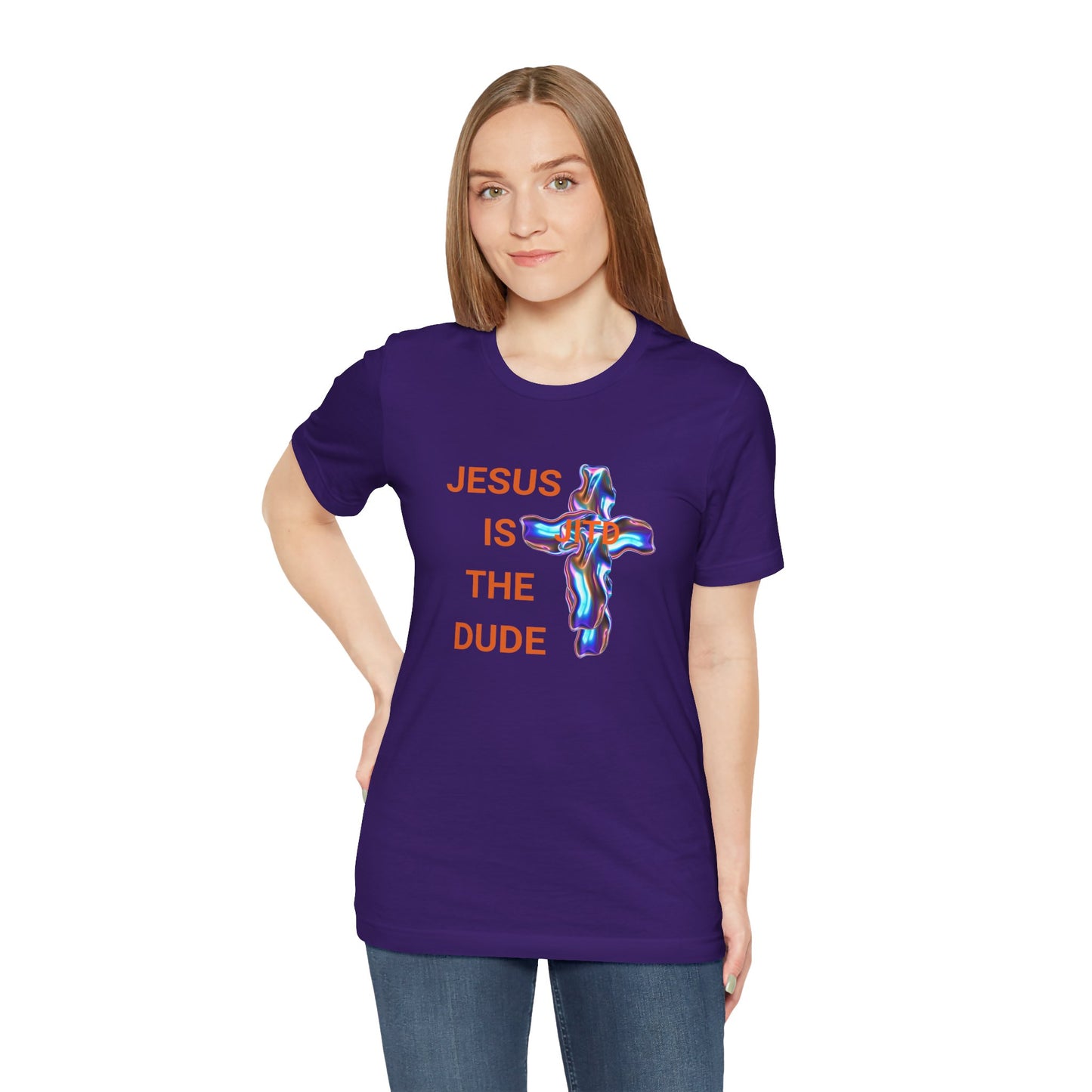 JITD RAINBOW CROSS TEE