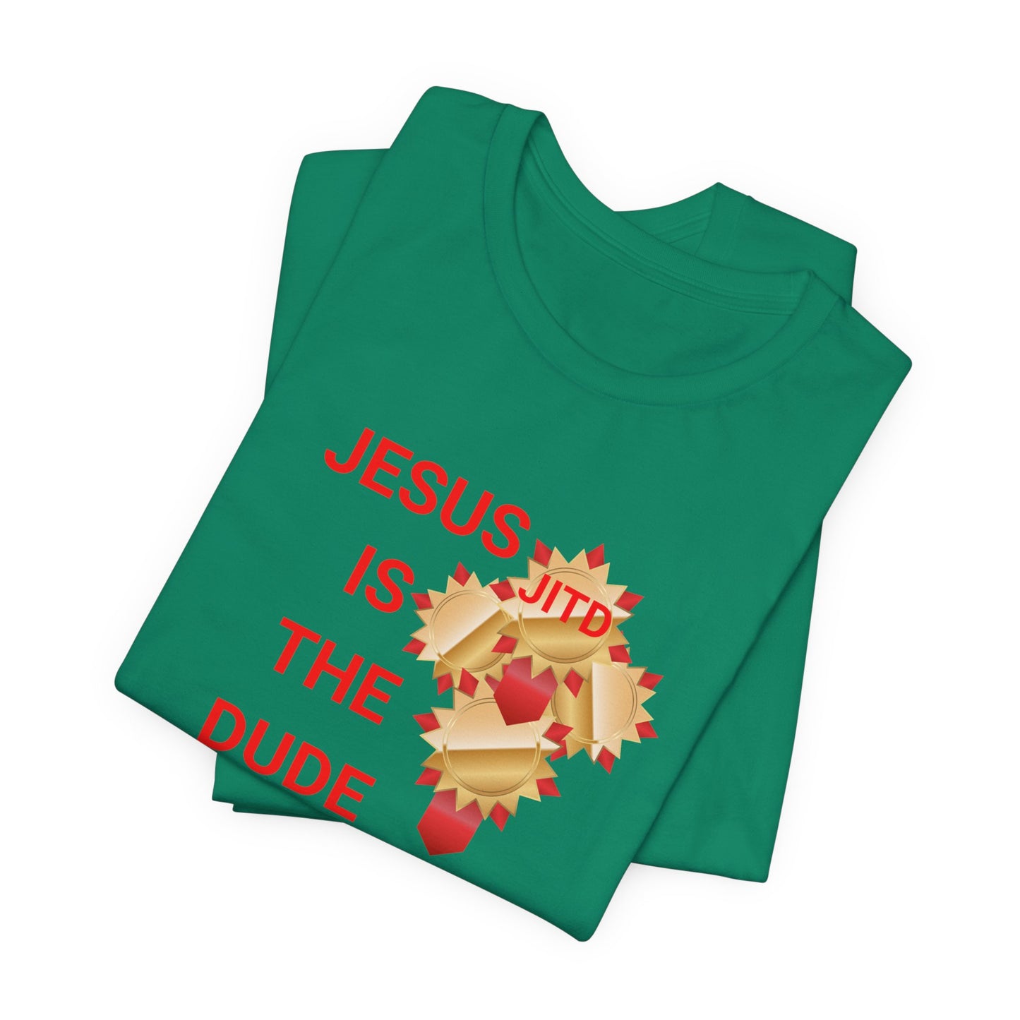 JITD RIBBON CROSS TEE