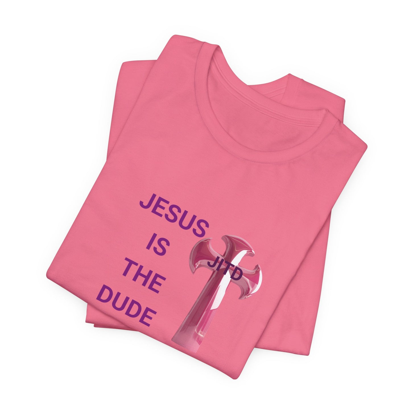 JITD PINK CROSS TEE