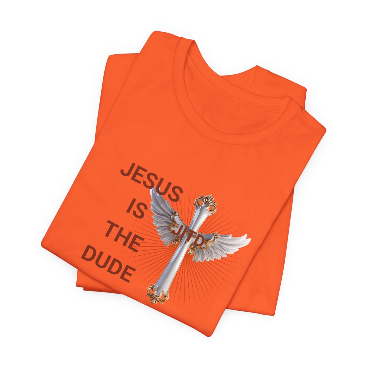 JITD WHITE WINGS CROSS TEE
