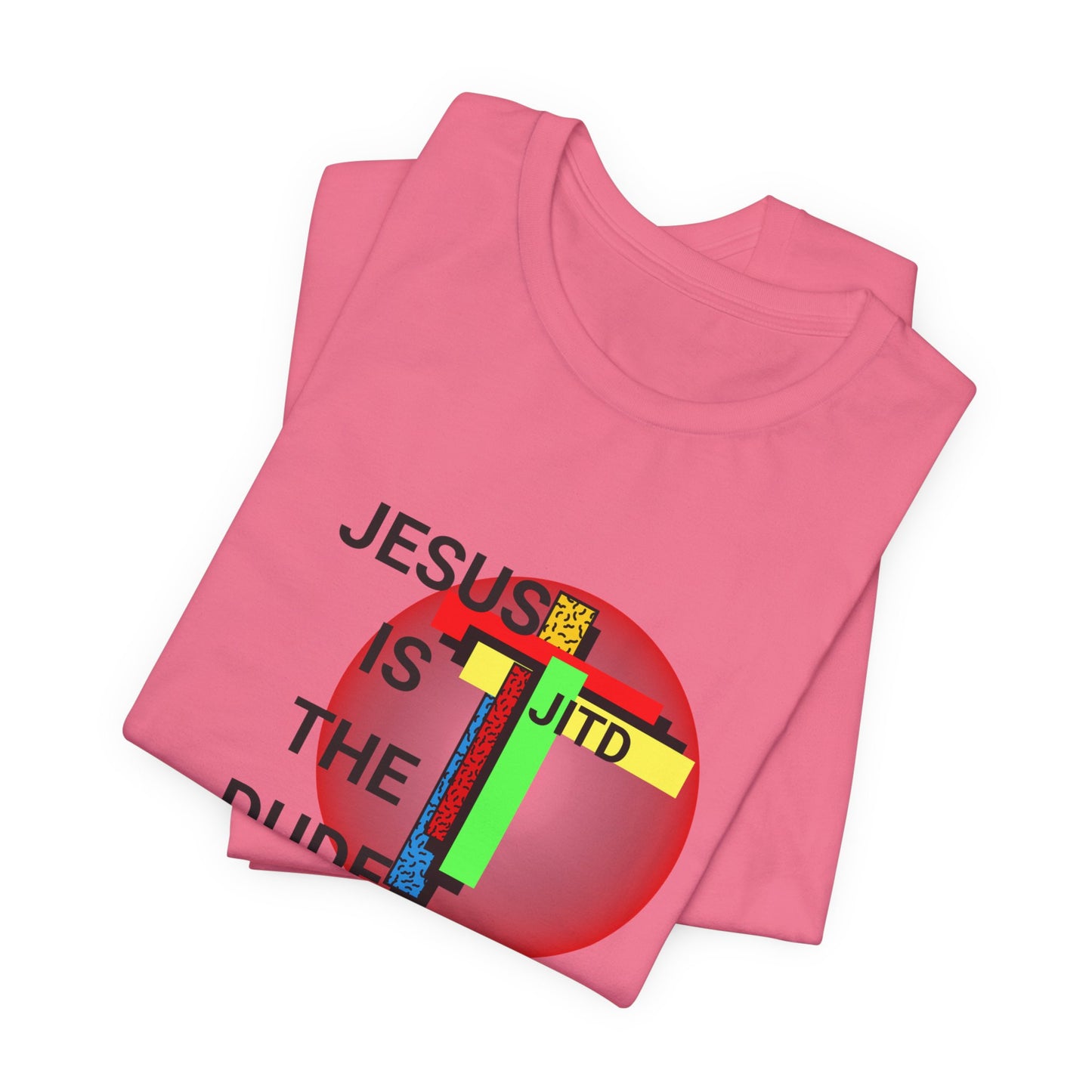 JITD RED GLOW CROSS TEE