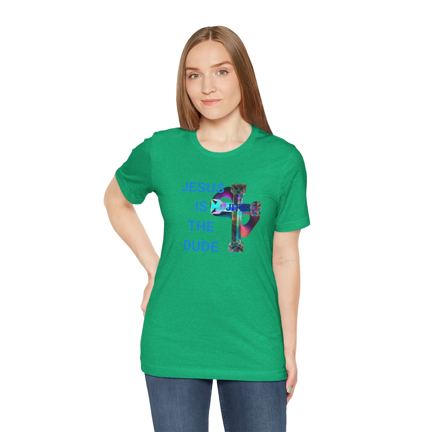 JITD CRYSTAL CROSS TEE