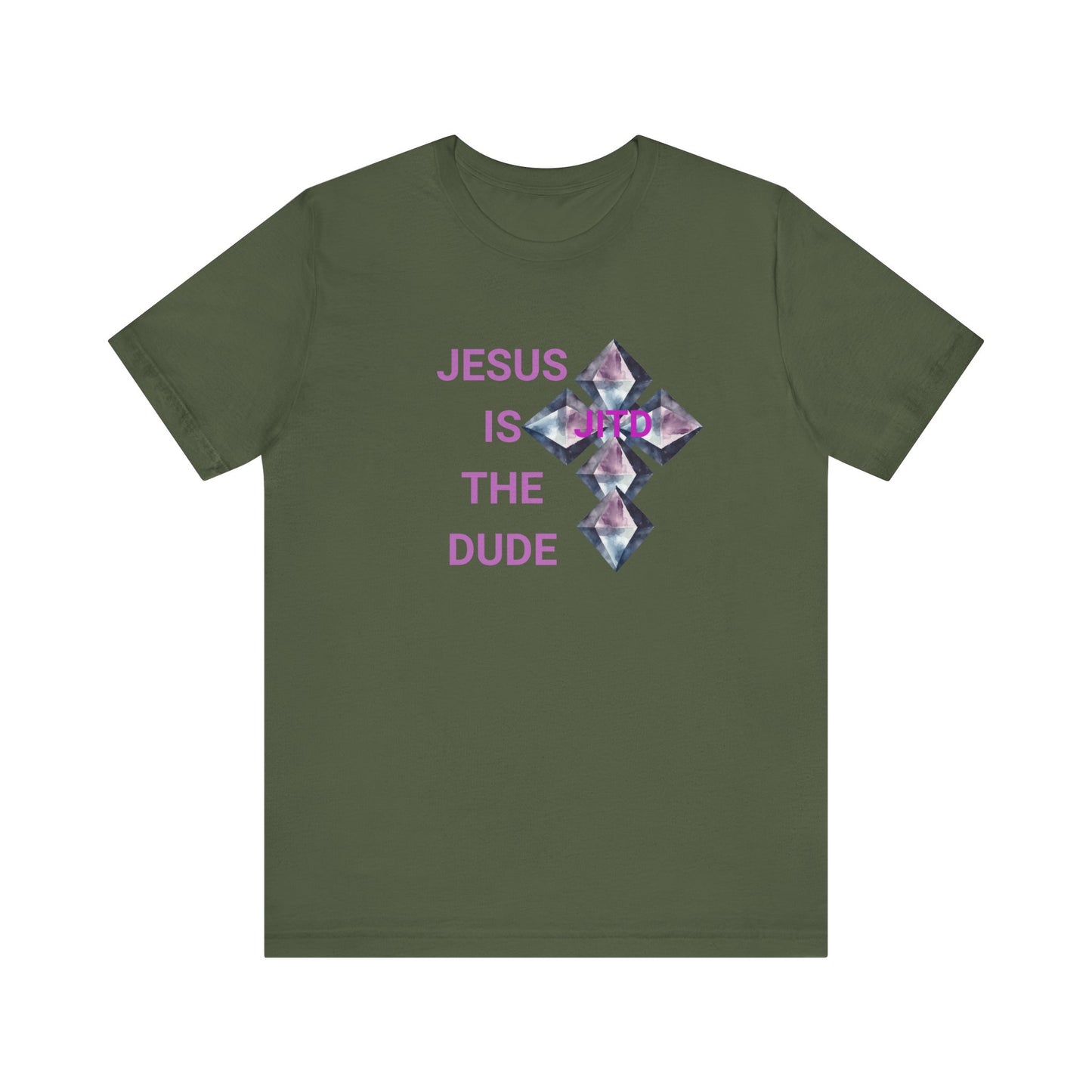 JITD DIAMOND CROSS TEE