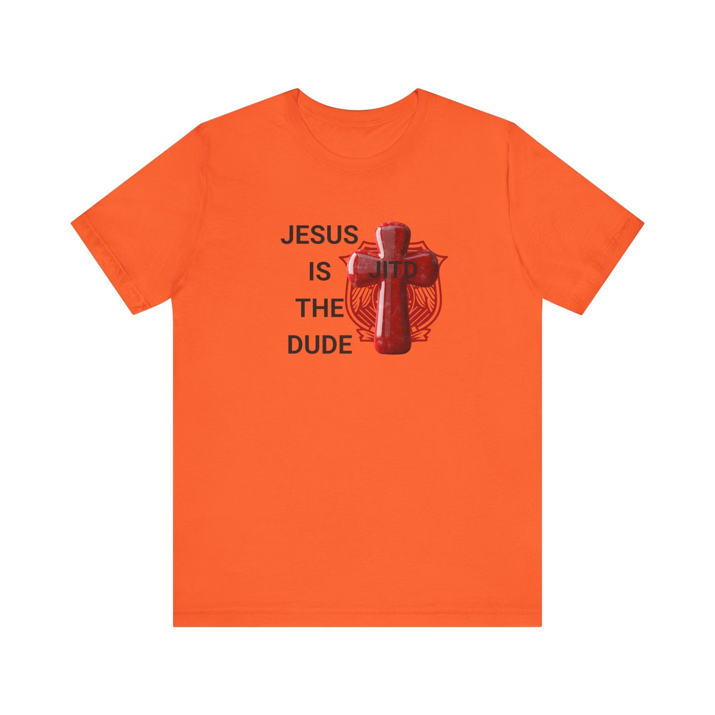 JITD RED SHIELD CROSS TEE