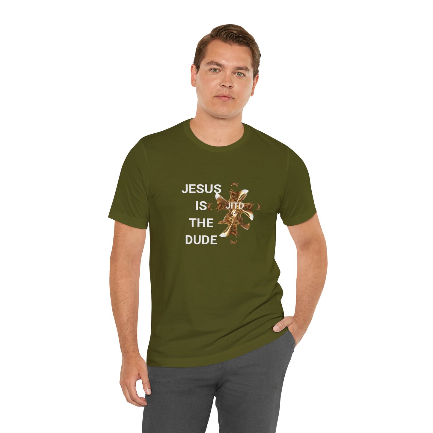 JITD CHOCOLATE CROSS TEE