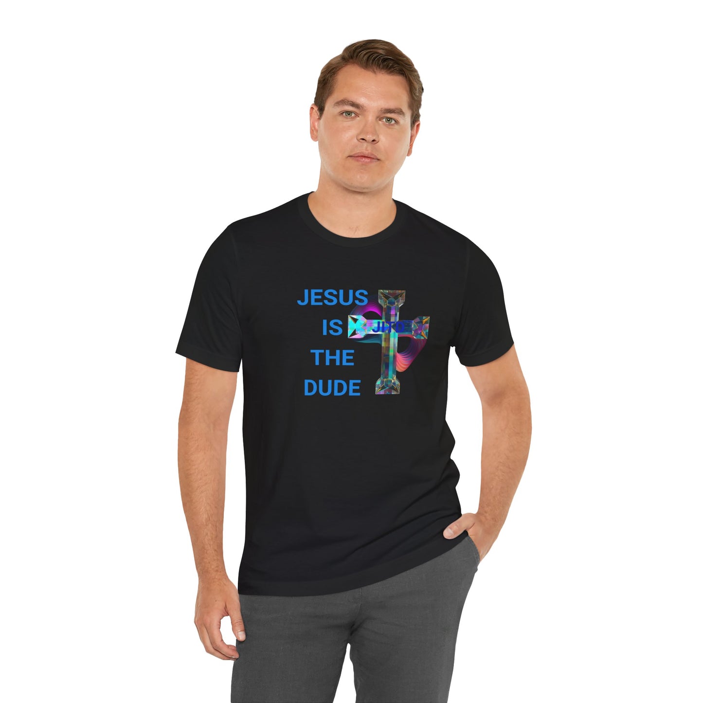 JITD CRYSTAL CROSS TEE