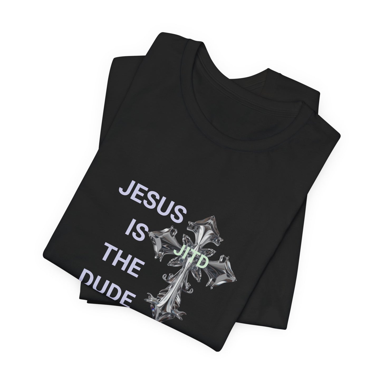 JITD SILVER CROSS TEE