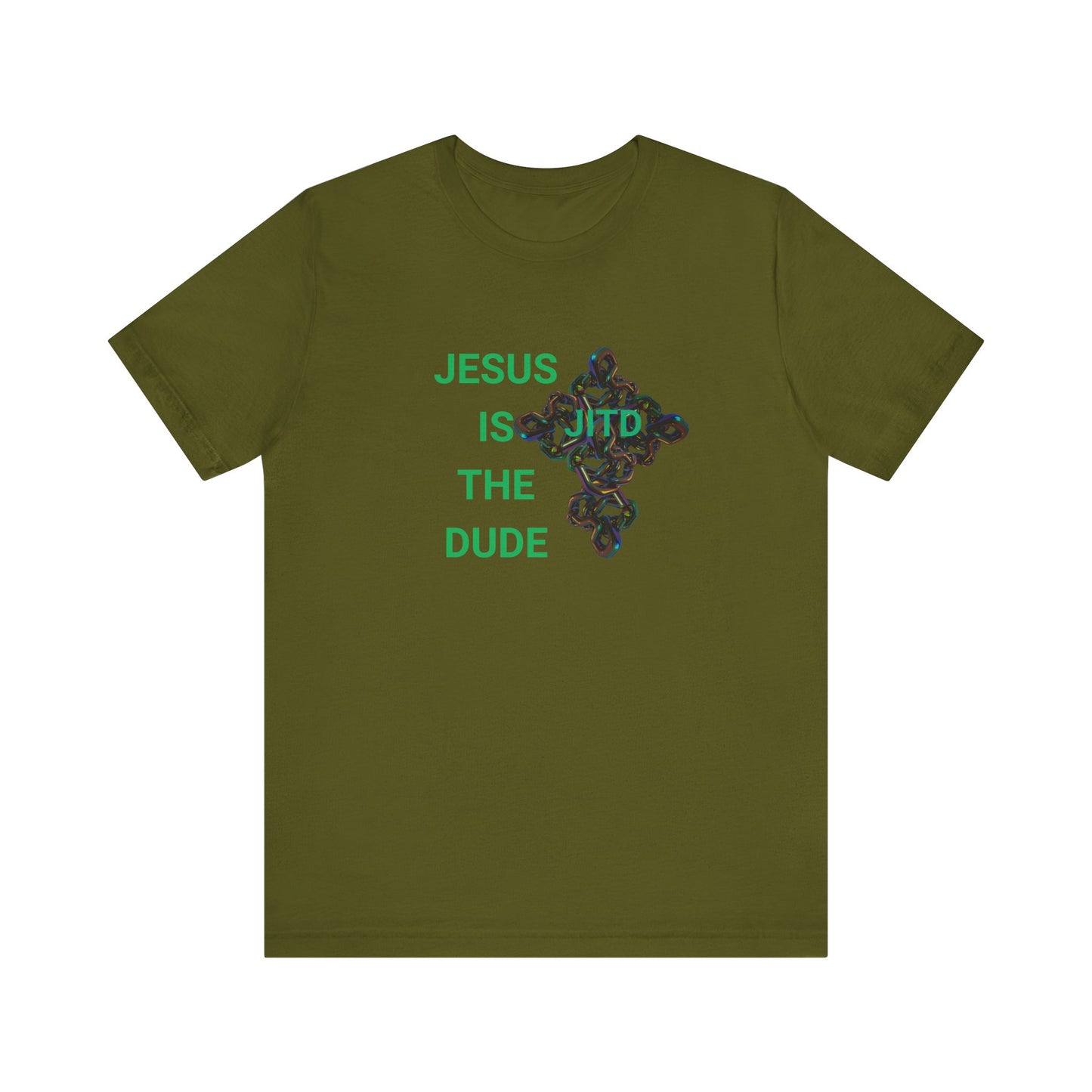 JITD CHAIN CROSS TEE