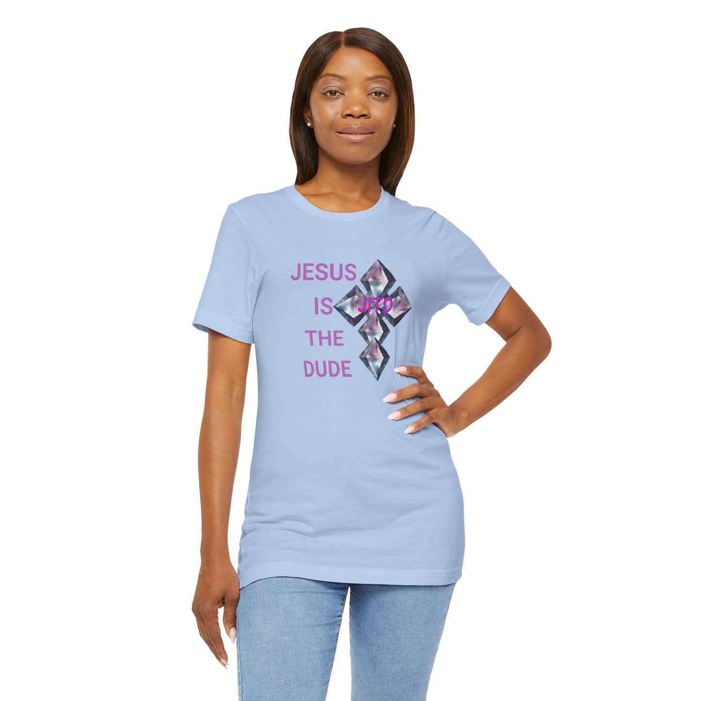JITD DIAMOND CROSS TEE