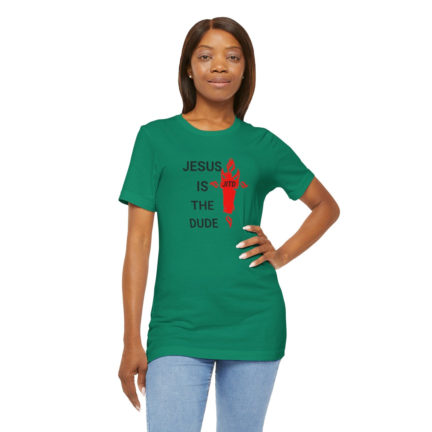 JITD FIRE CROSS TEE