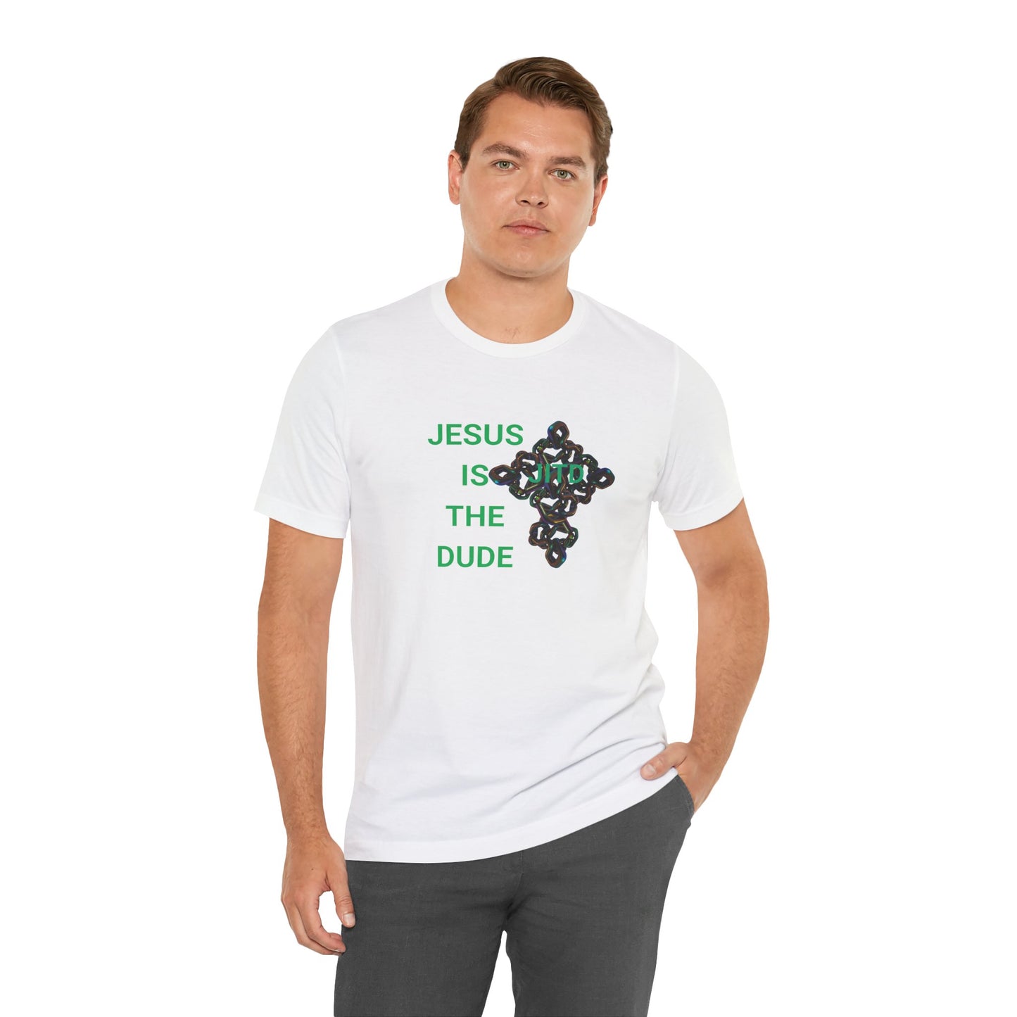 JITD CHAIN CROSS TEE