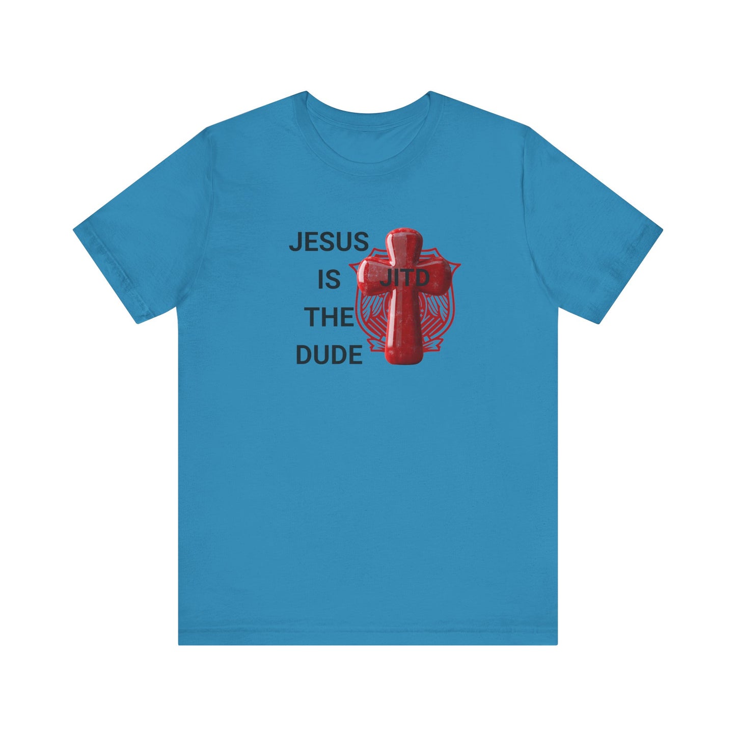 JITD RED SHIELD CROSS TEE