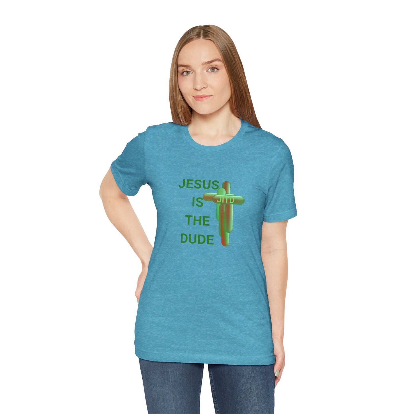 JITD GREEN PILL CROSS TEE