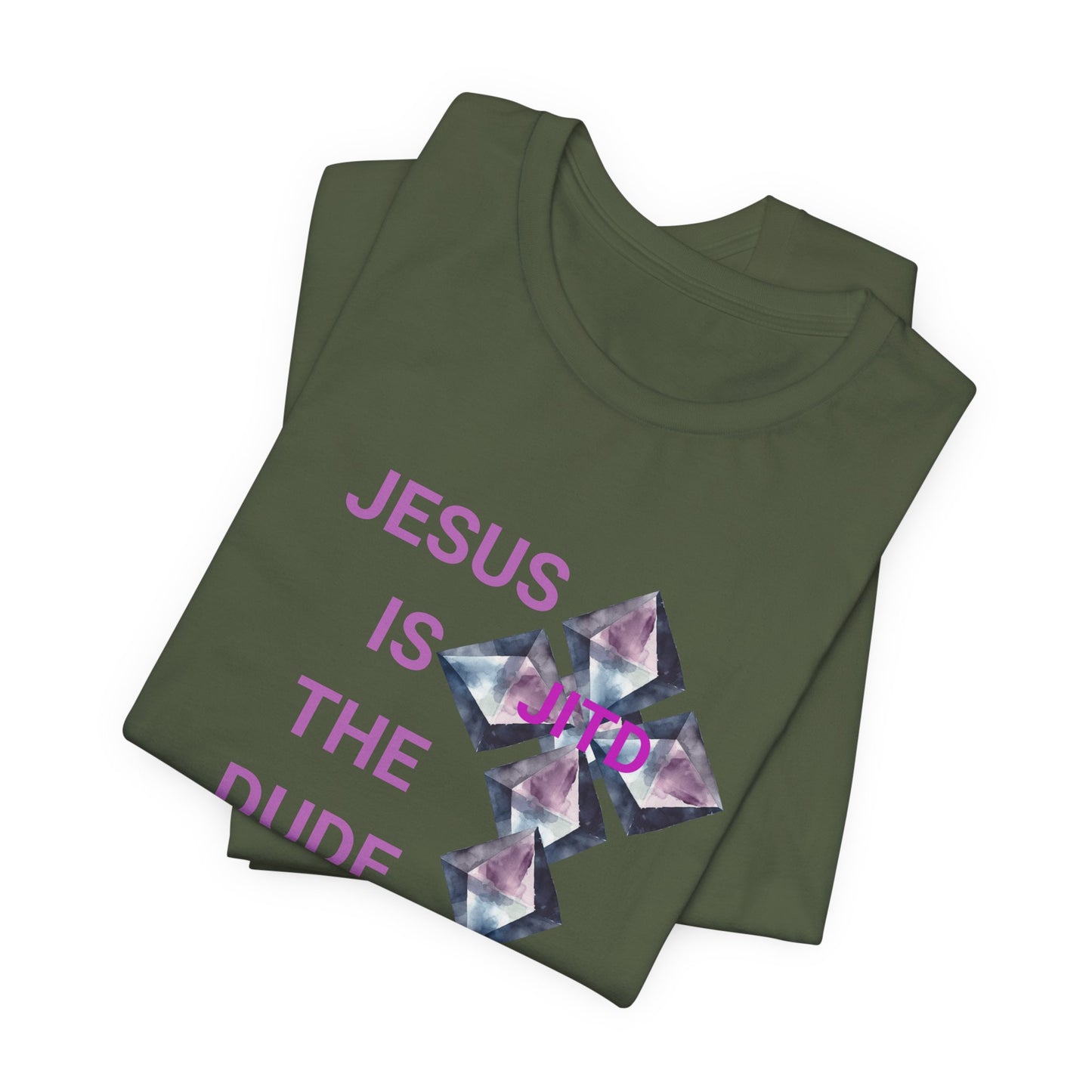 JITD DIAMOND CROSS TEE