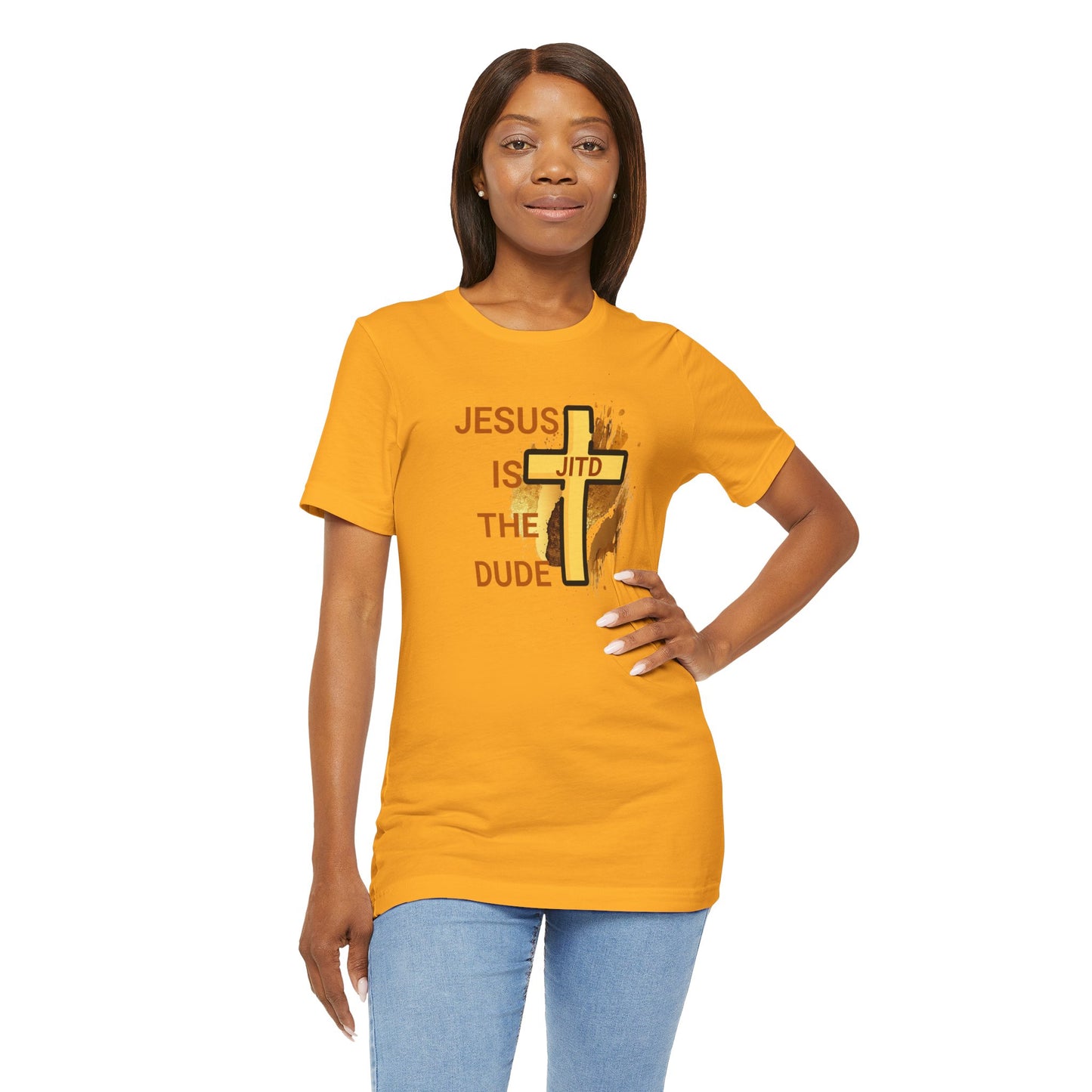 JITD WOODEN CROSS TEE