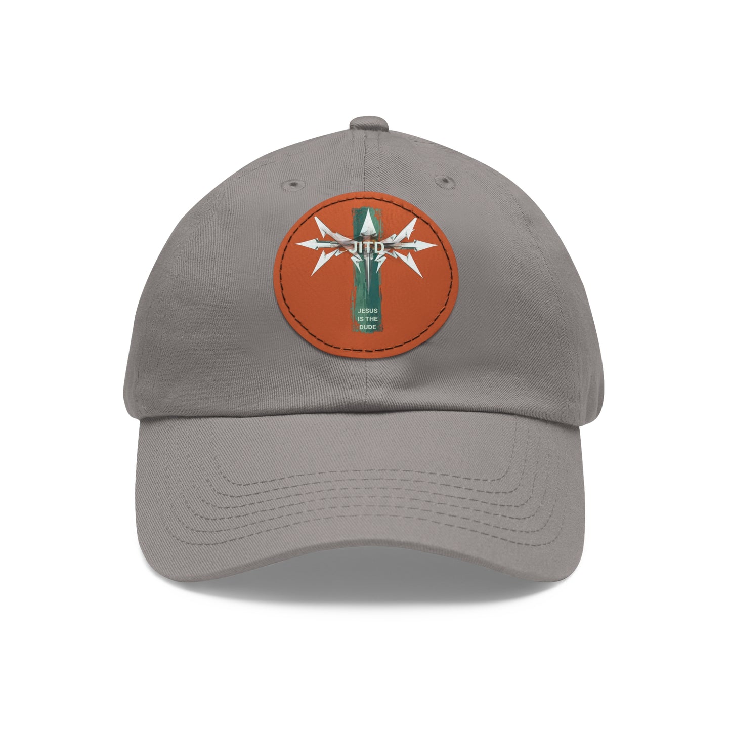 JITD SHADOW CROSS HAT WITH LEATHER PATCH
