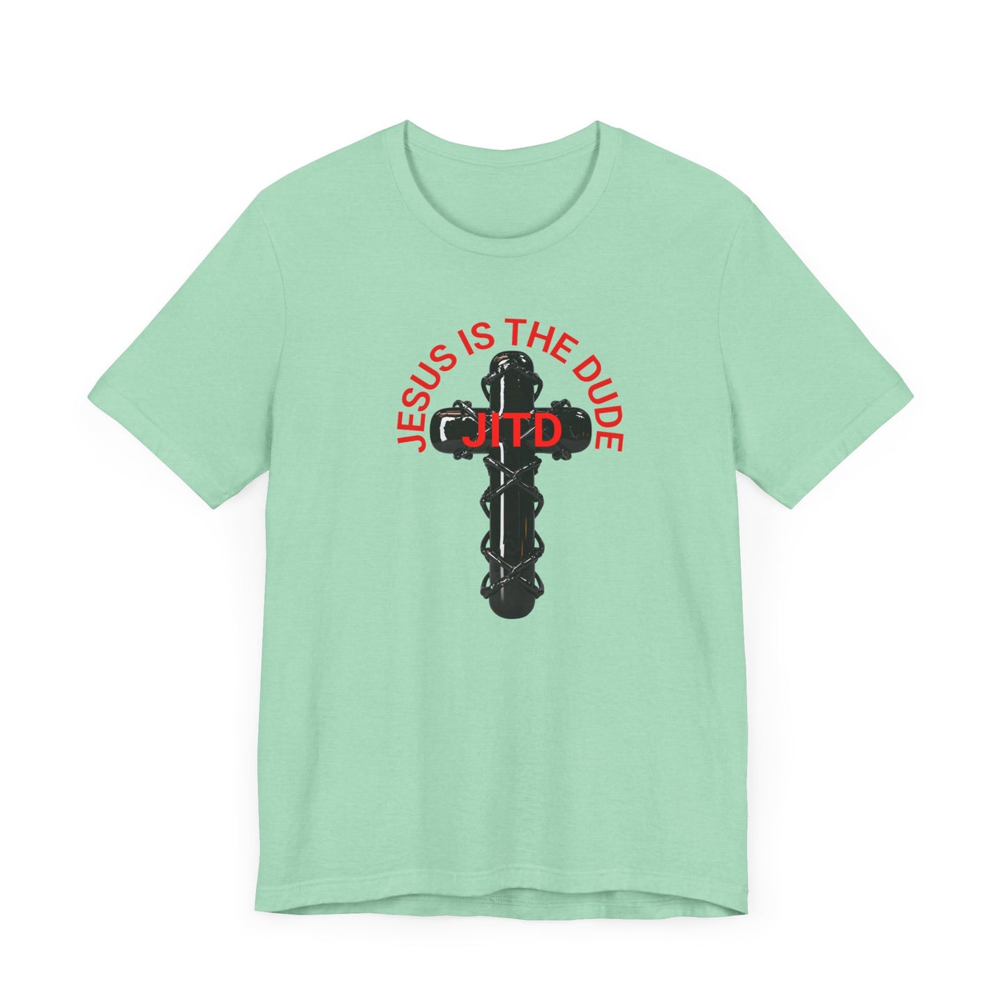 JITD BLACK CROSS TEE