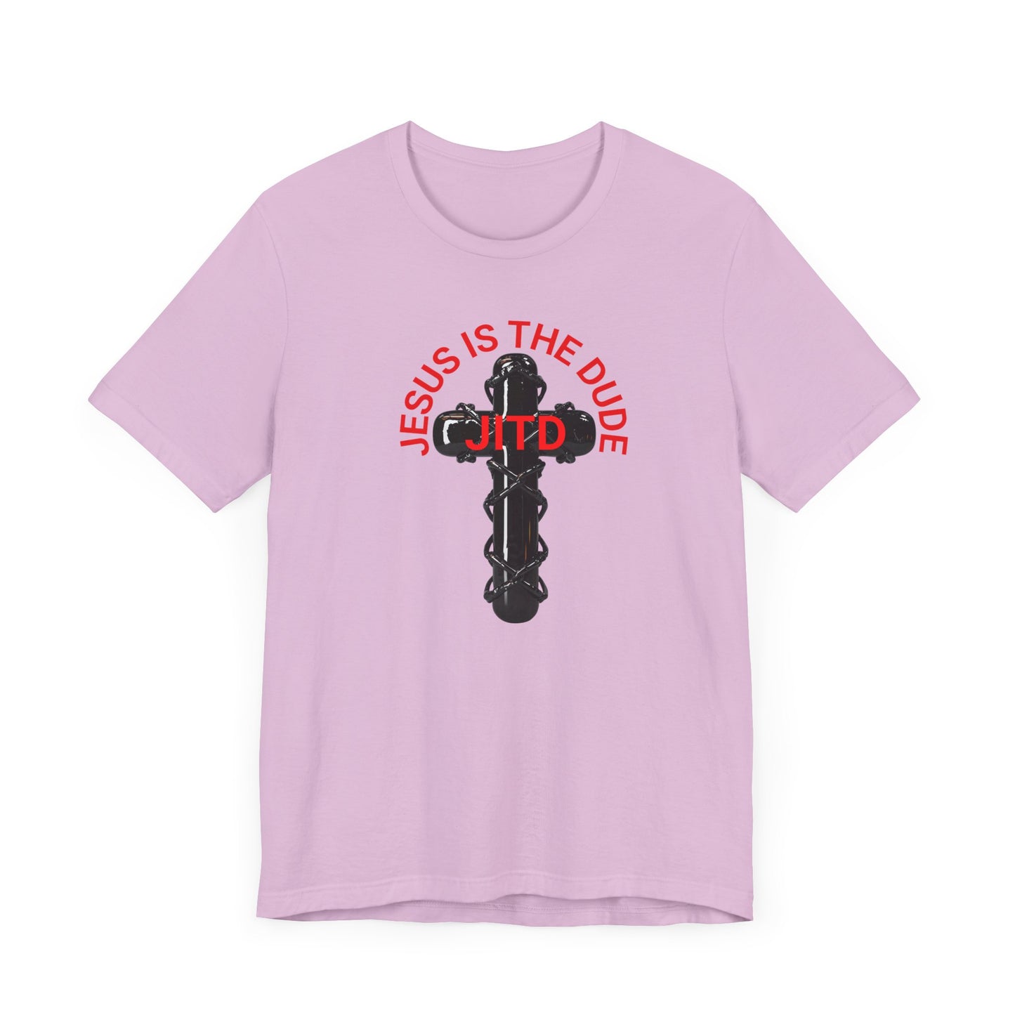 JITD BLACK CROSS TEE