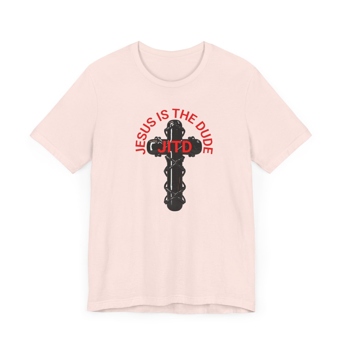 JITD BLACK CROSS TEE