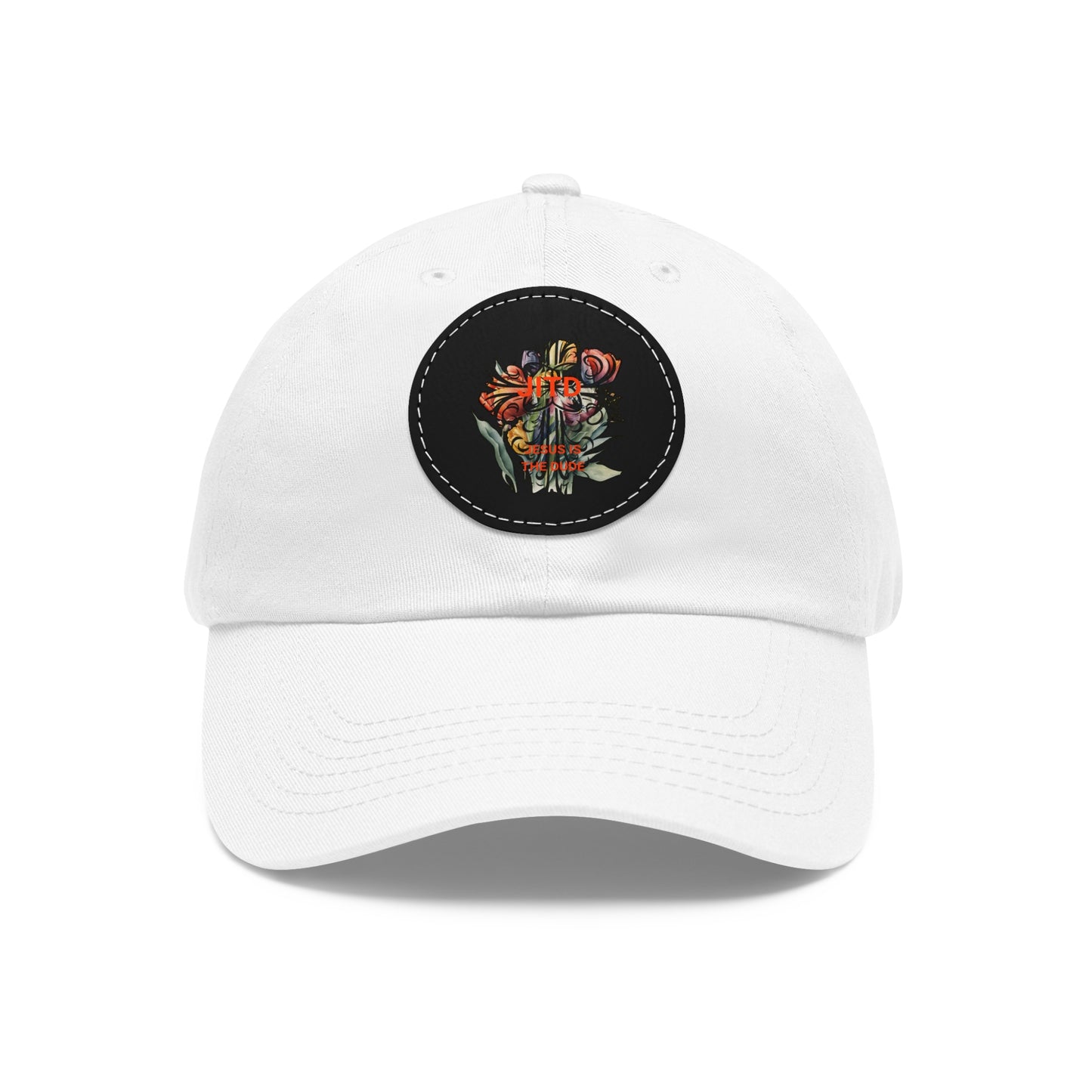 JITD BOUQUET CROSS HAT WITH LEATHER PATCH