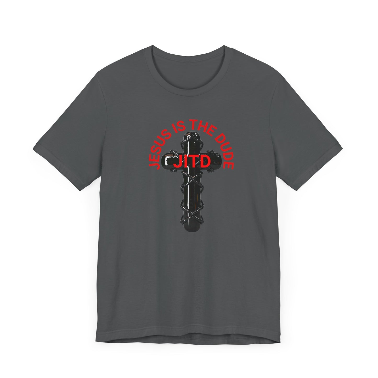 JITD BLACK CROSS TEE