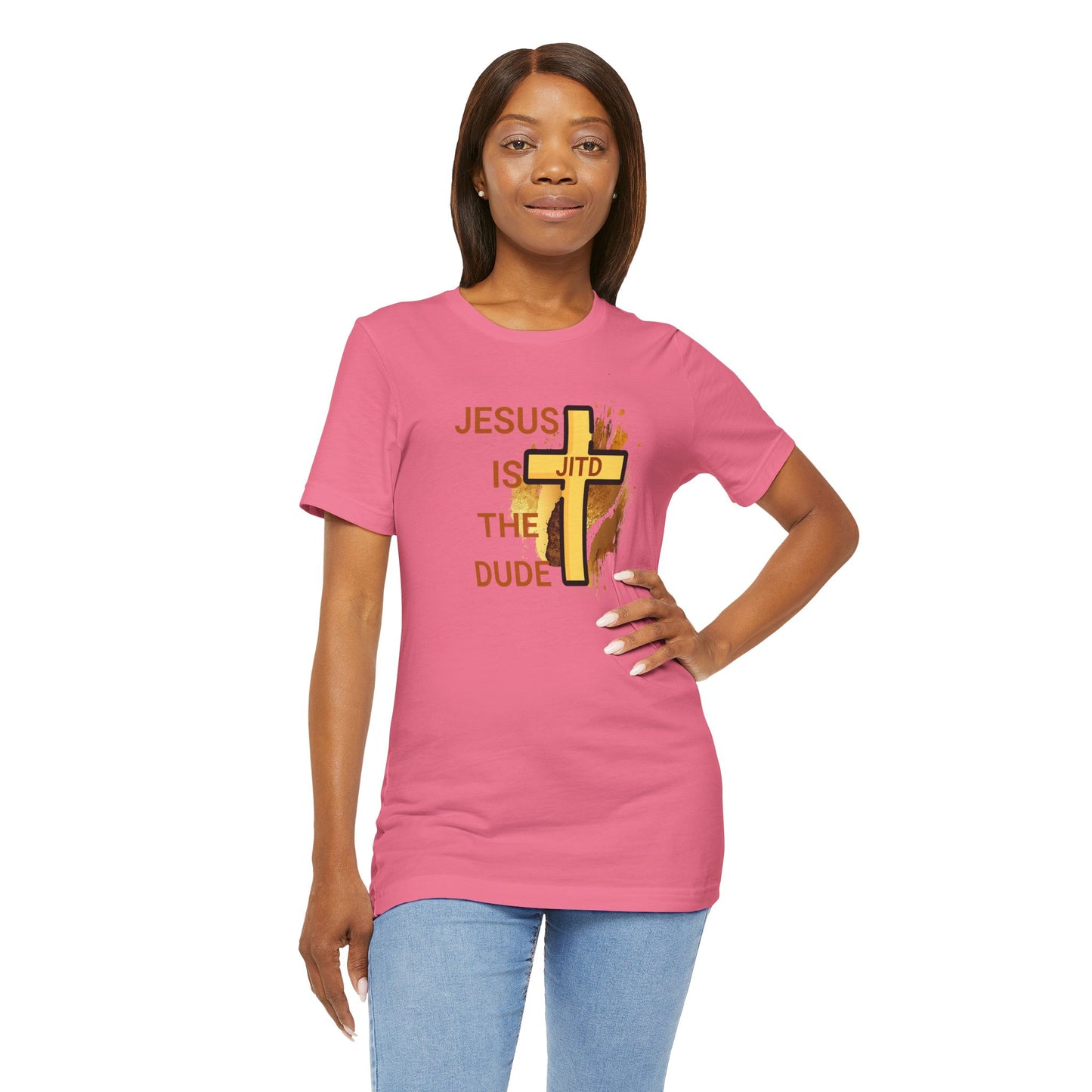 JITD WOODEN CROSS TEE