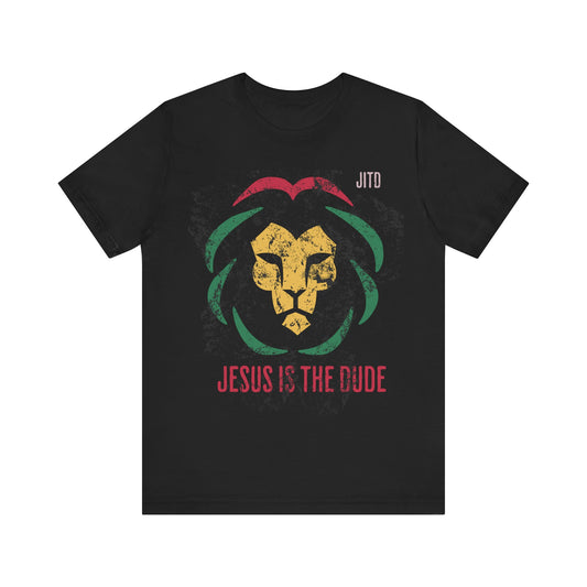JESUS IS THE DUDE "KING OF THE JUNGLE" TEE