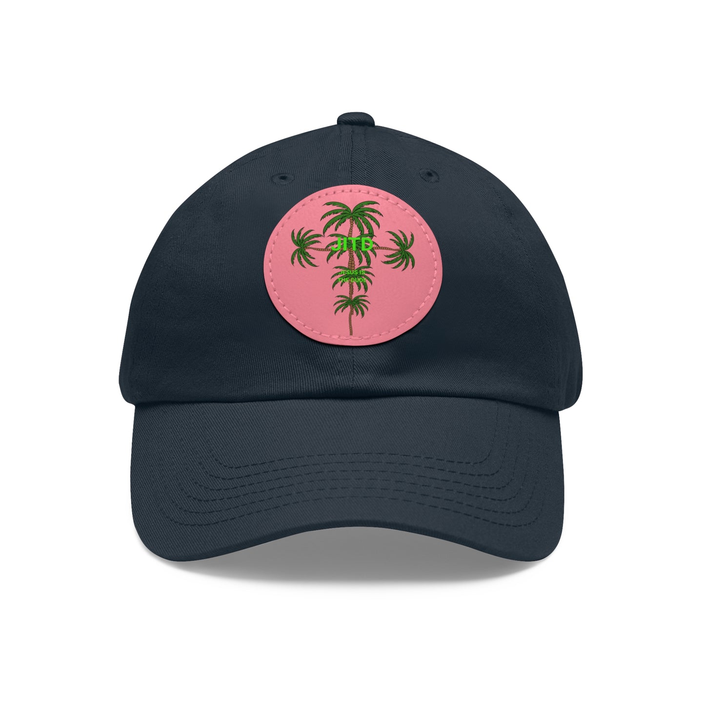 JITD HERB CROSS HAT WITH LEATHER PATCH