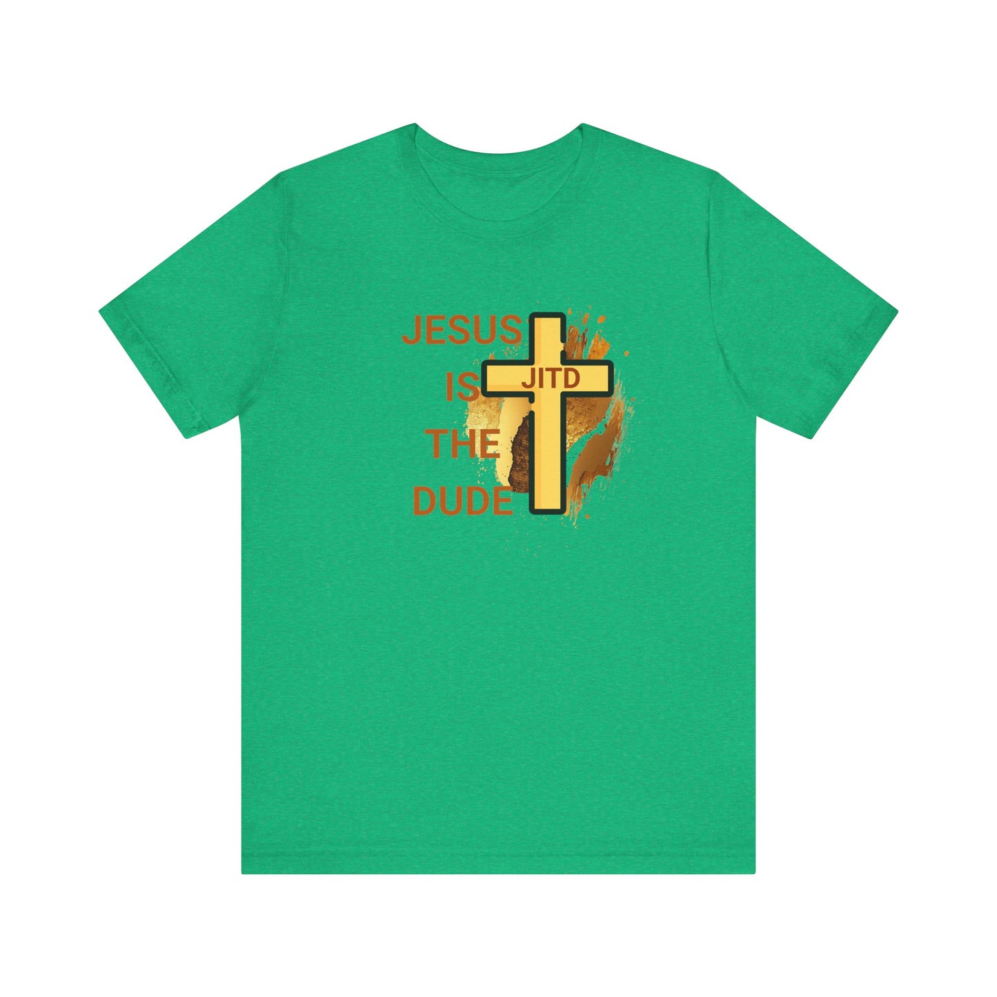JITD WOODEN CROSS TEE