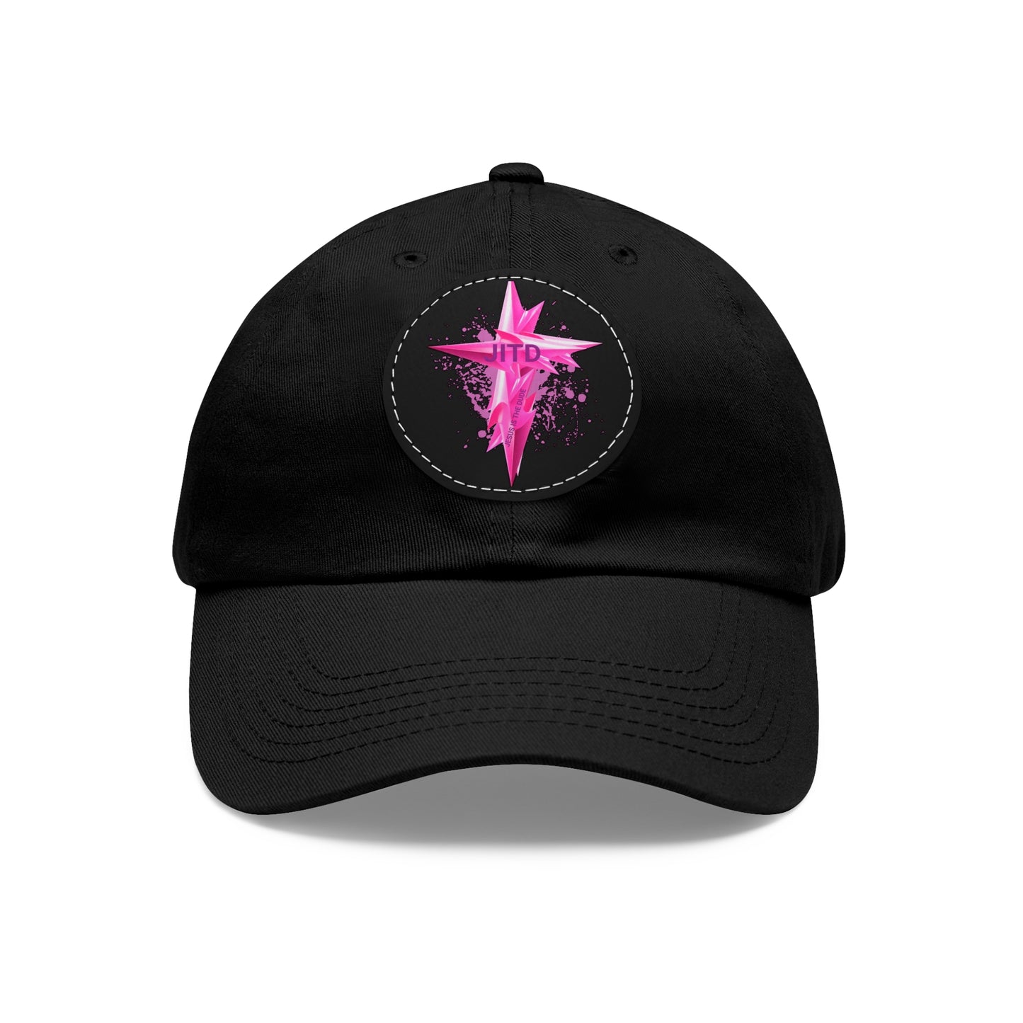 JITD STRIKE CROSS HAT WITH LEATHER PATCH