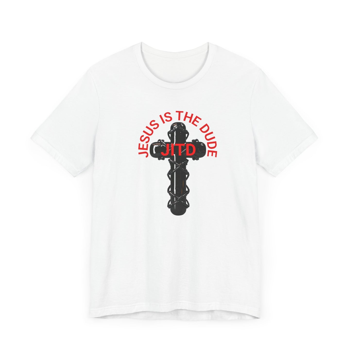 JITD BLACK CROSS TEE