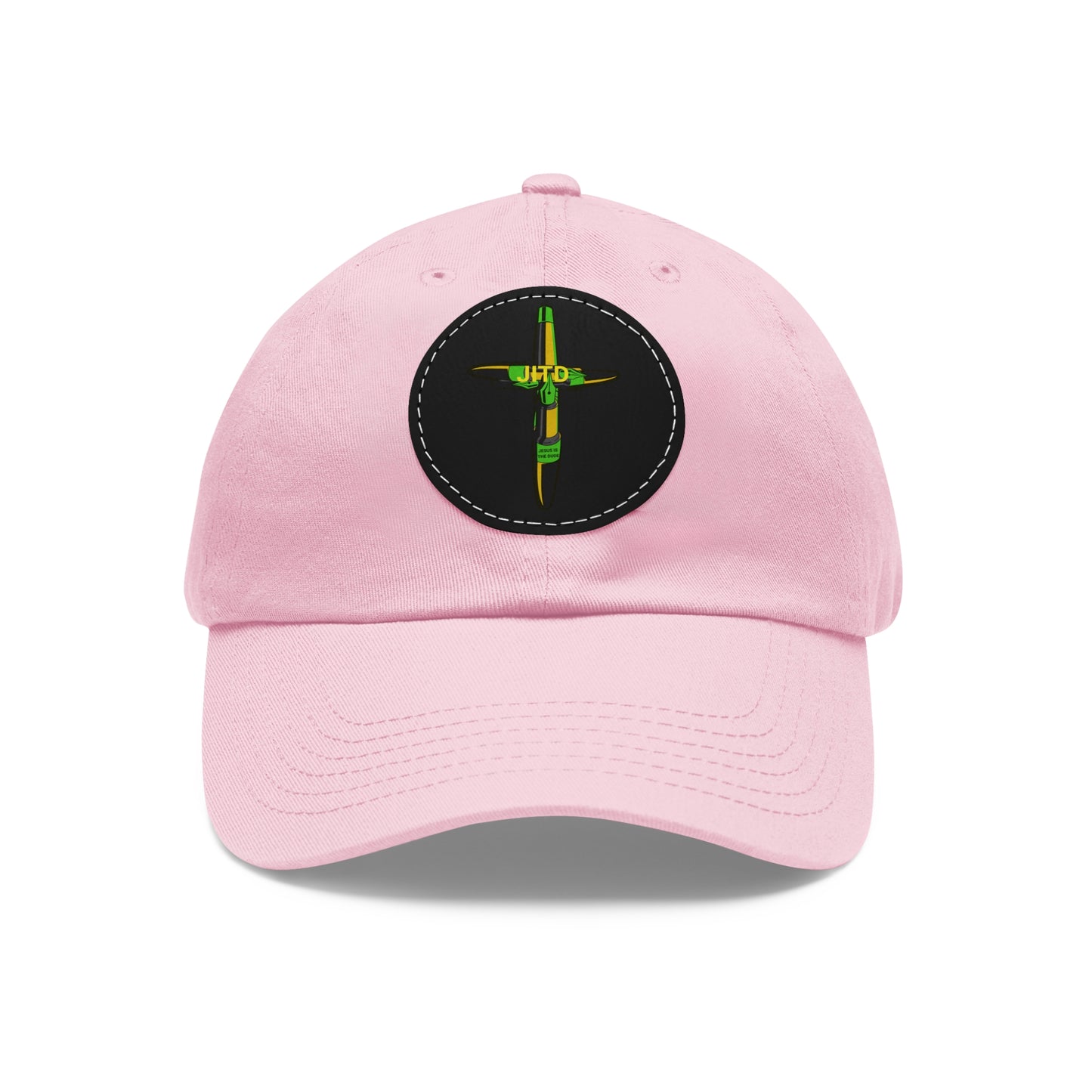 JITD PEN CROSS HAT WITH LEATHER PATCH