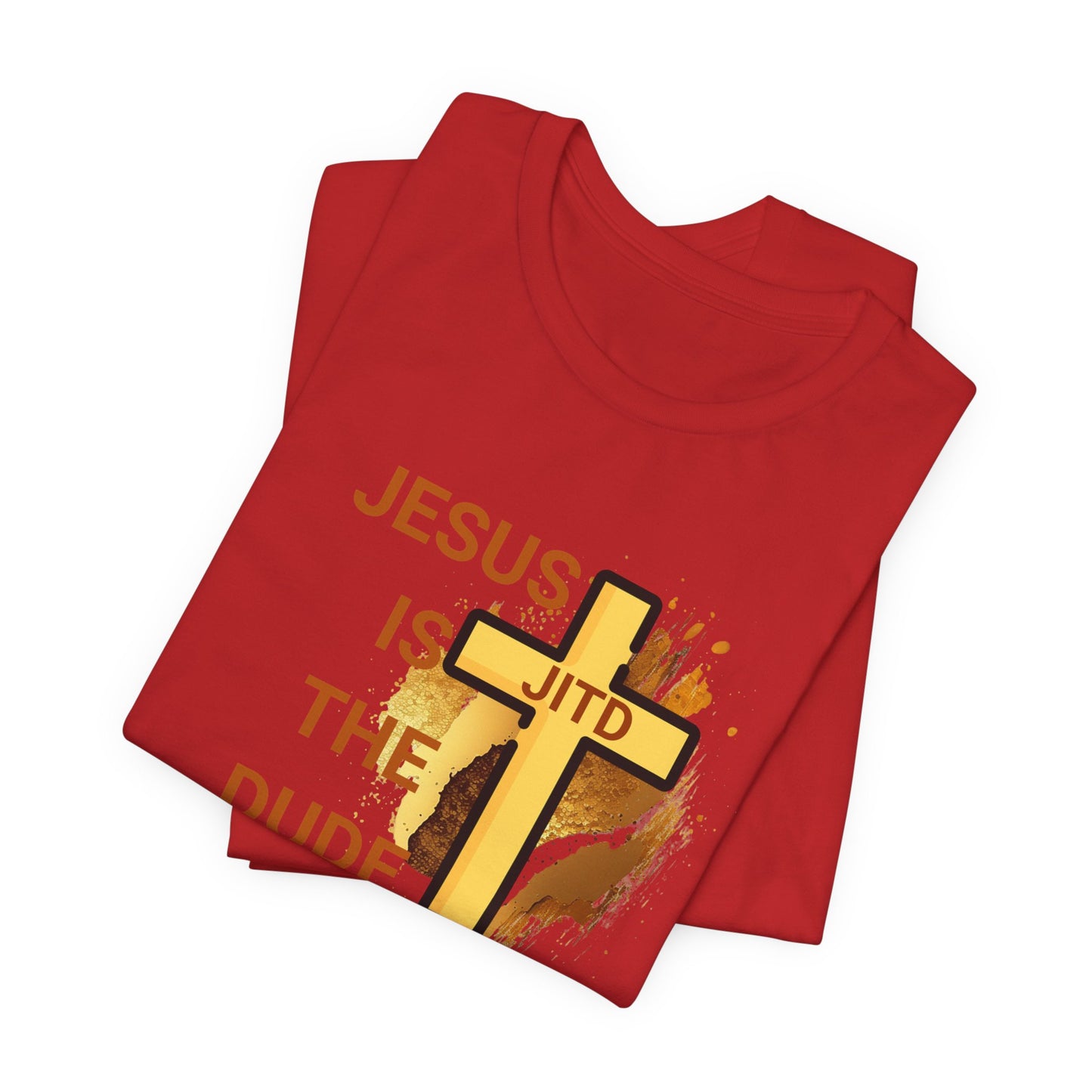 JITD WOODEN CROSS TEE