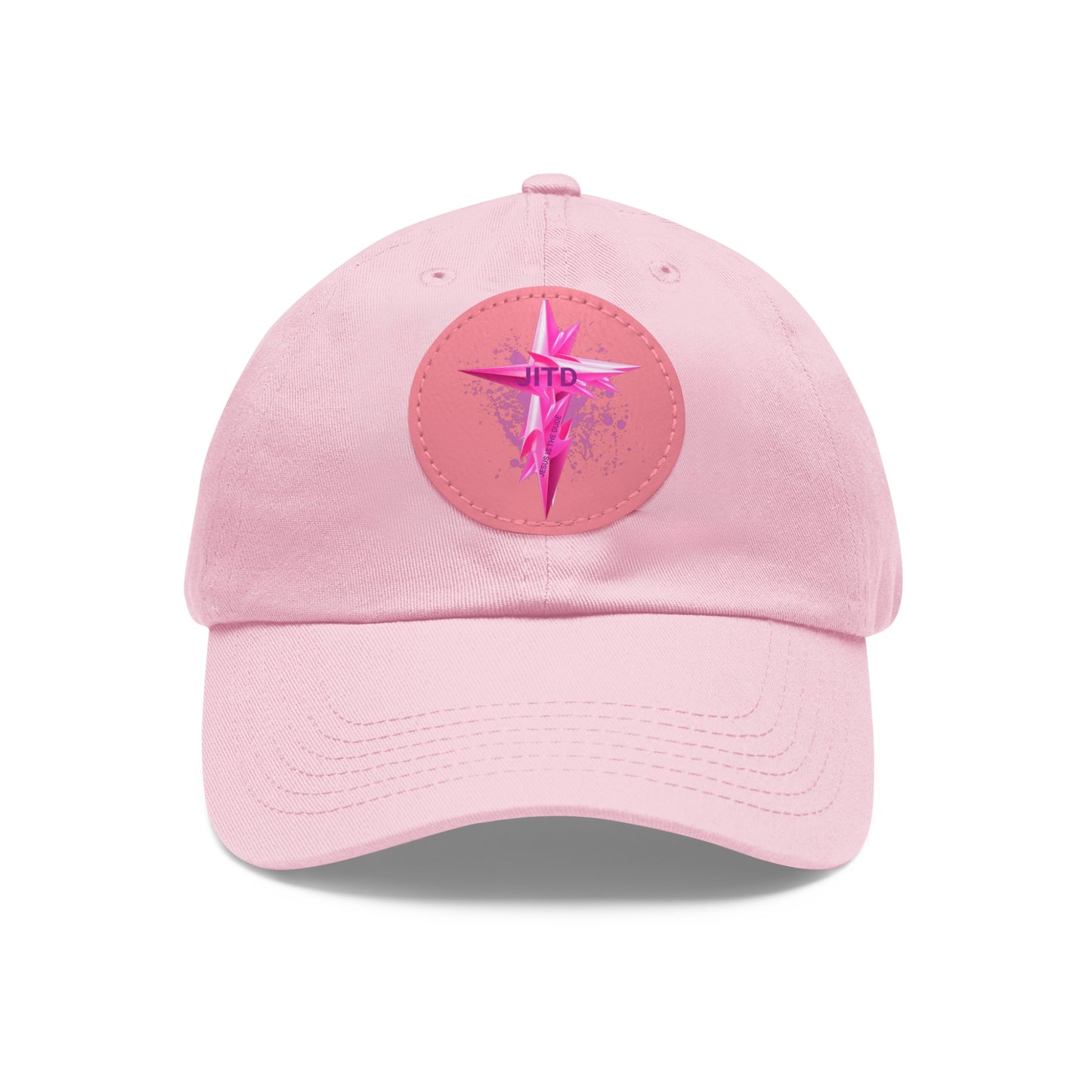 JITD STRIKE CROSS HAT WITH LEATHER PATCH