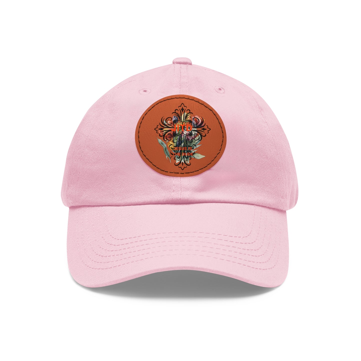 JITD BOUQUET CROSS HAT WITH LEATHER PATCH