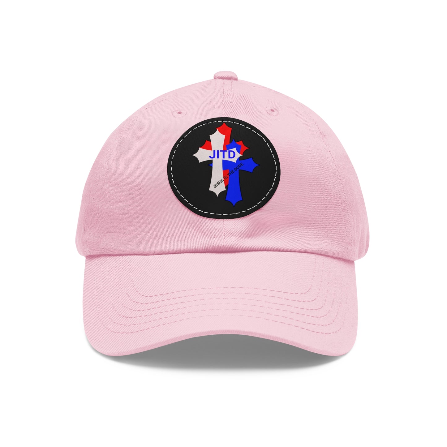 JITD USA CROSS HAT WITH LEATHER PATCH