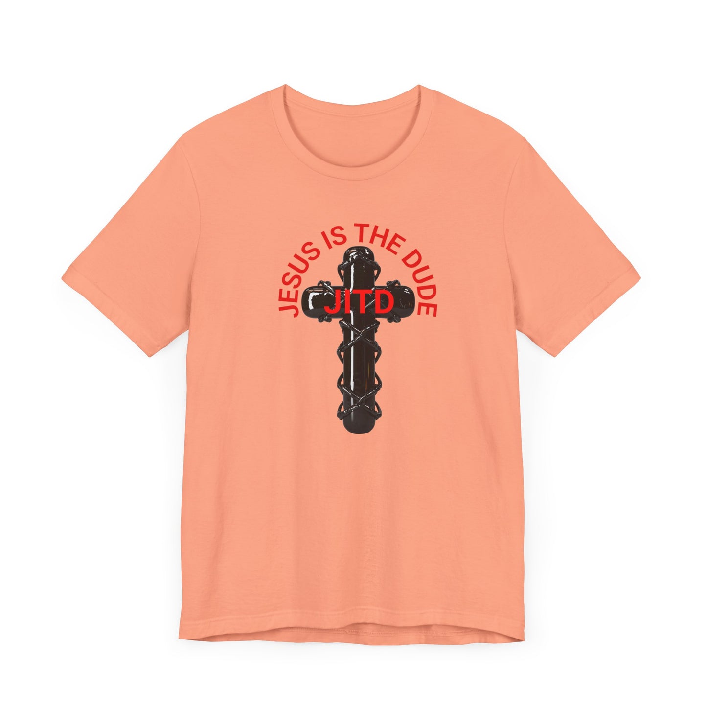 JITD BLACK CROSS TEE