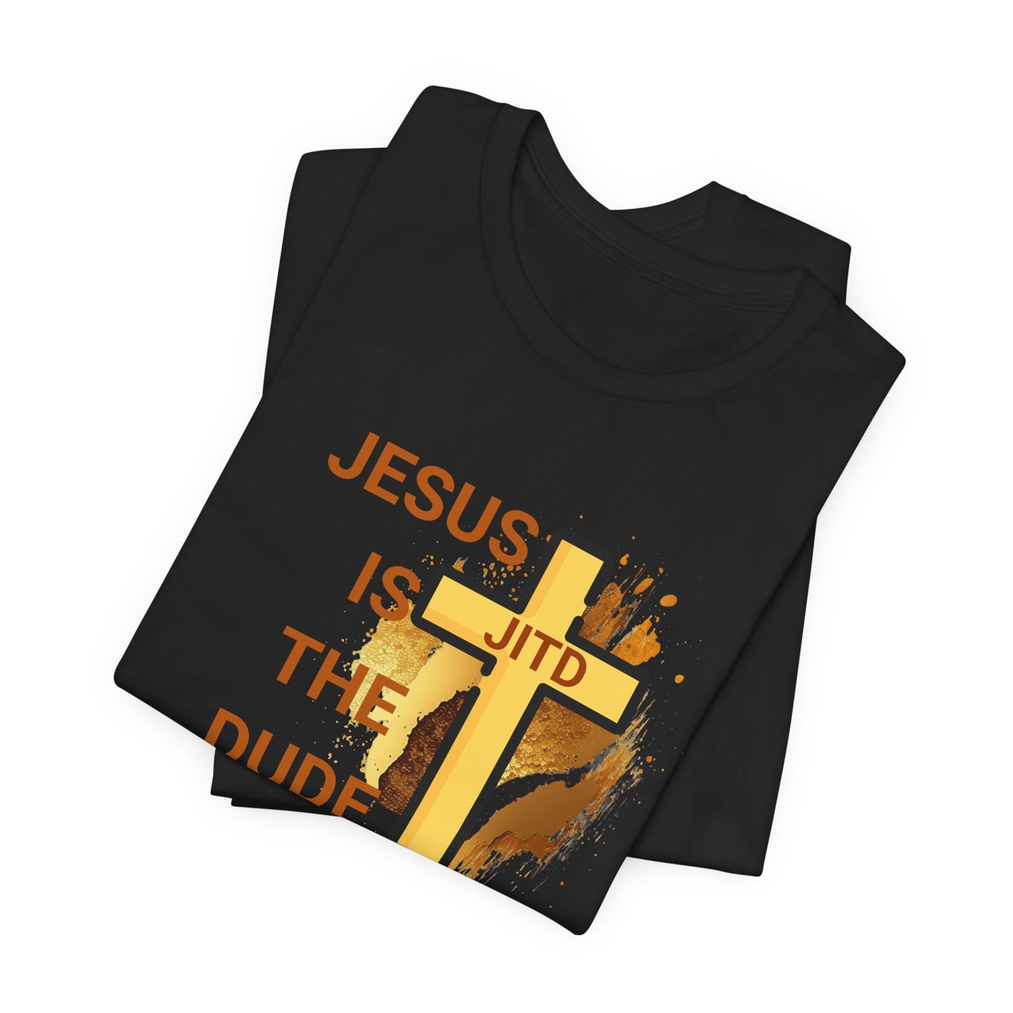 JITD WOODEN CROSS TEE