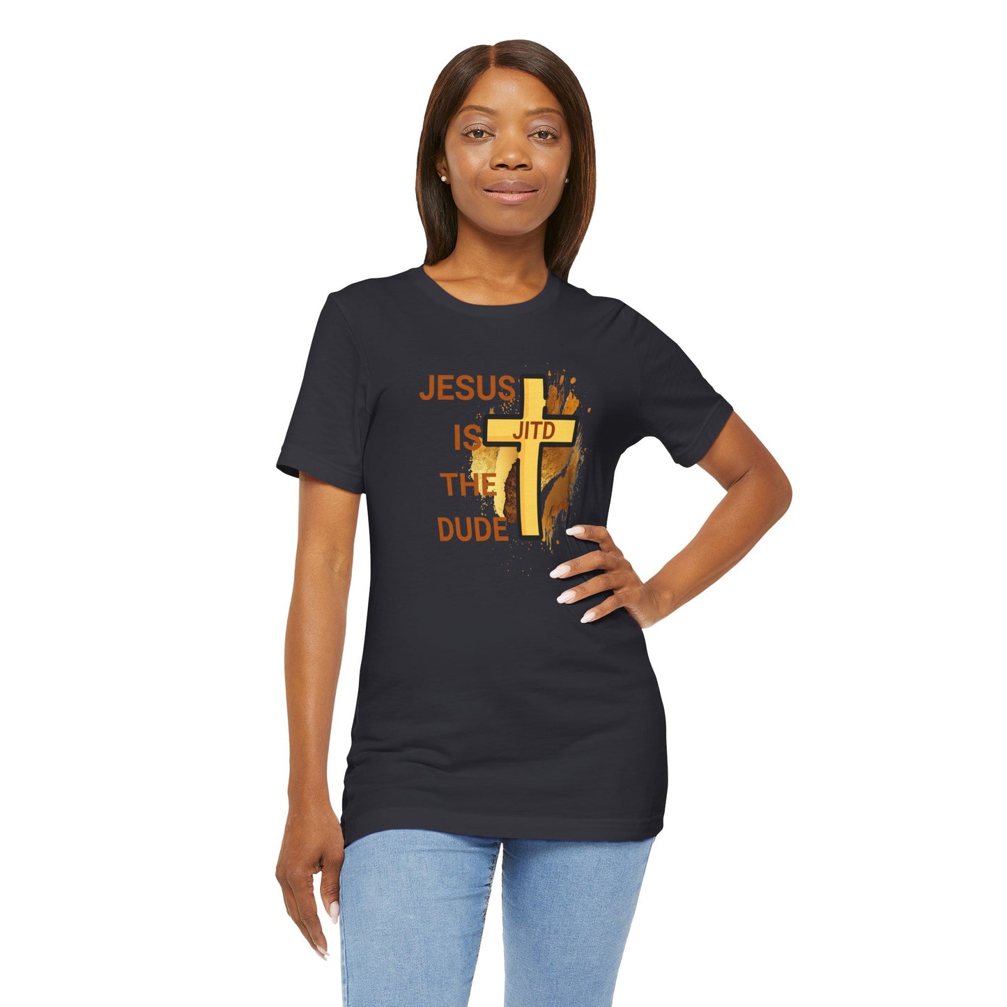 JITD WOODEN CROSS TEE