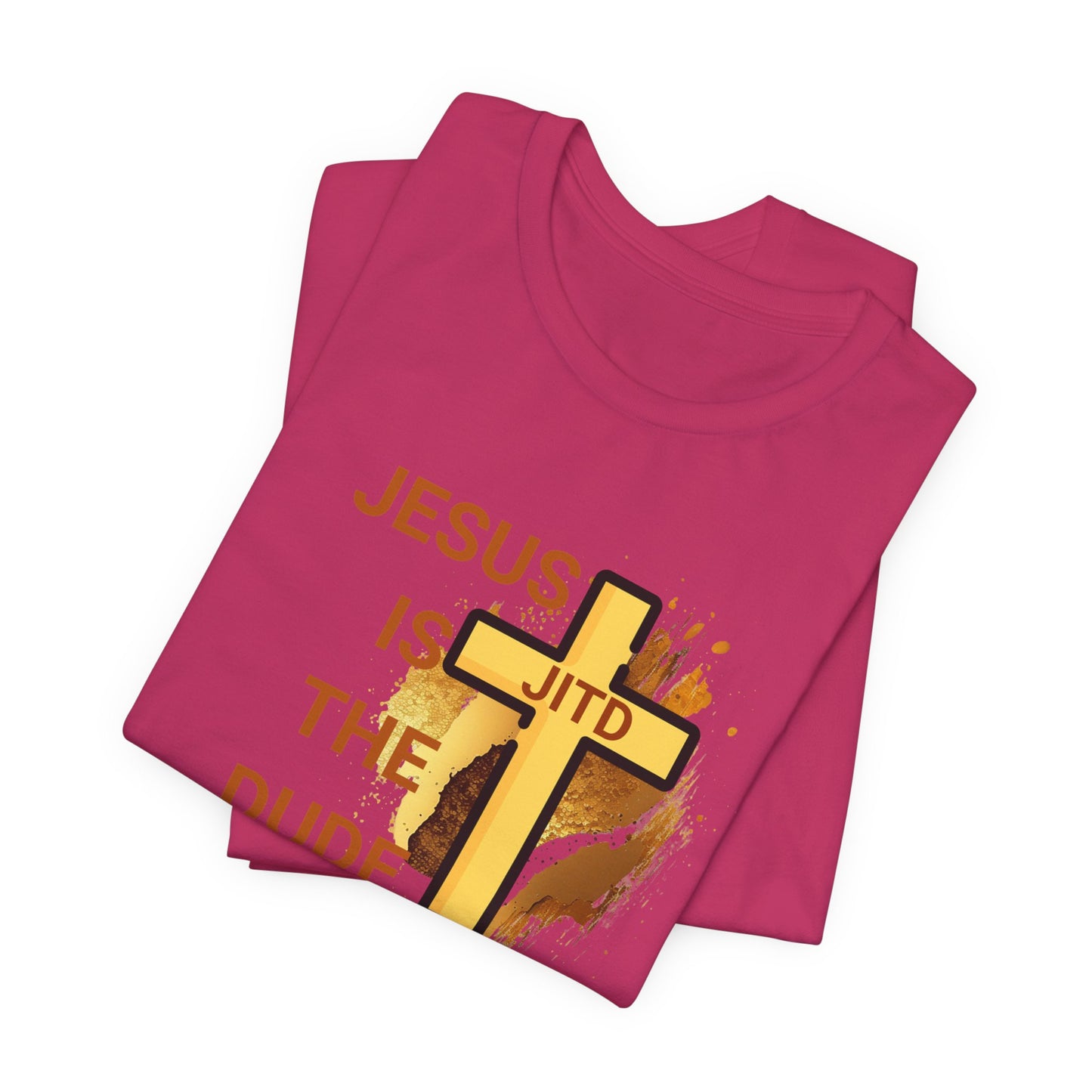 JITD WOODEN CROSS TEE