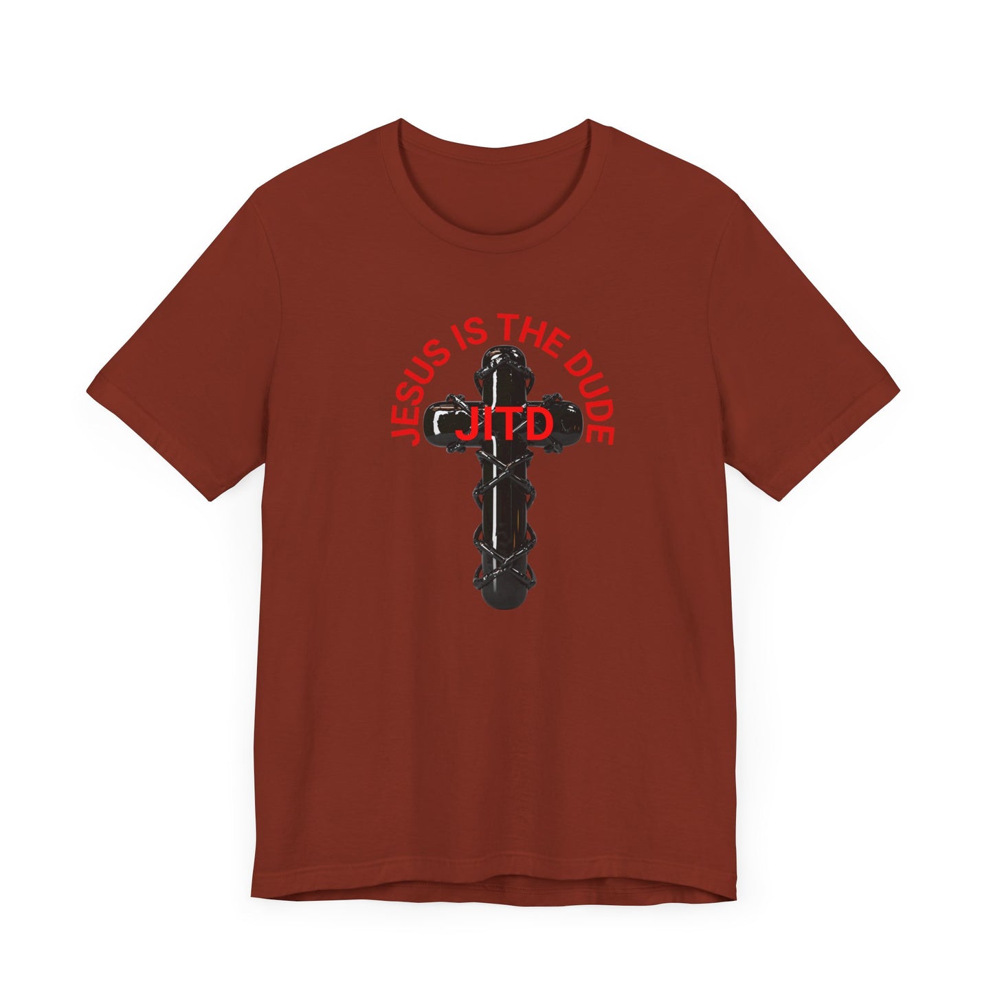 JITD BLACK CROSS TEE