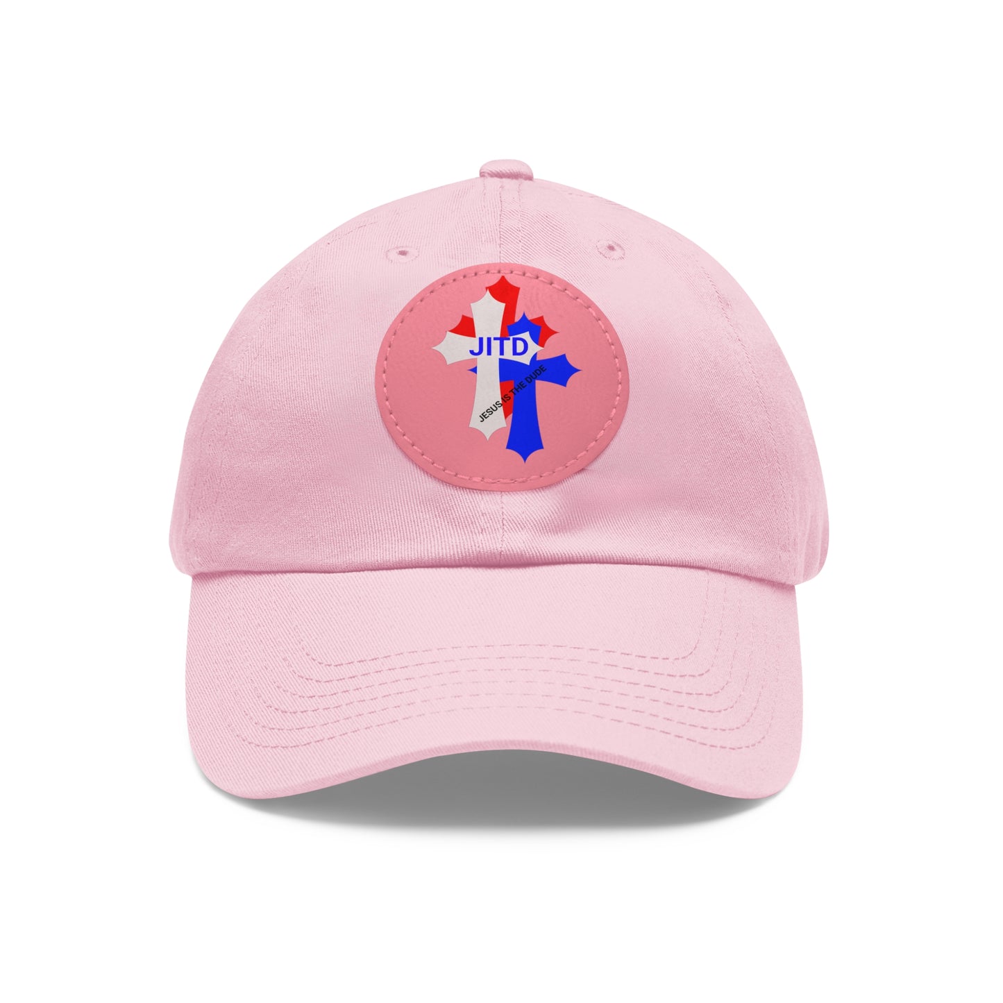 JITD USA CROSS HAT WITH LEATHER PATCH