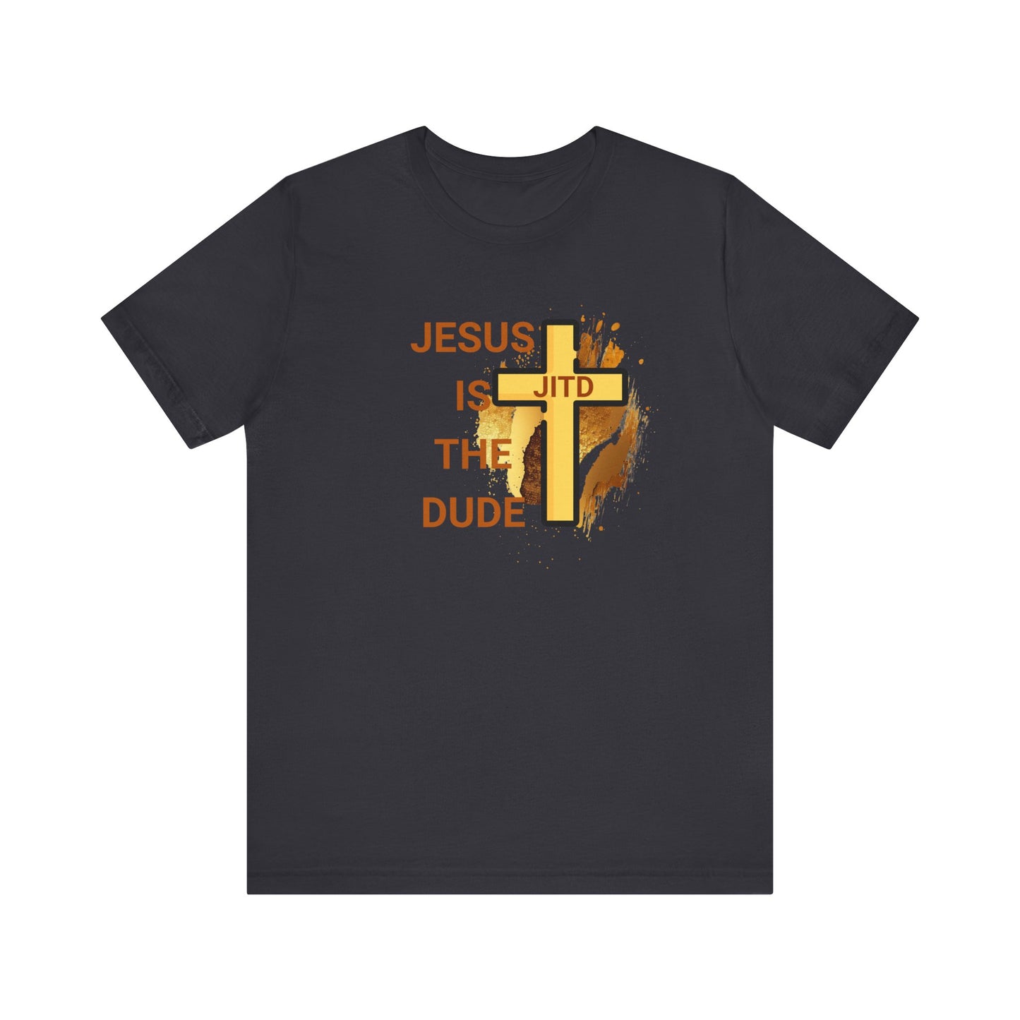 JITD WOODEN CROSS TEE