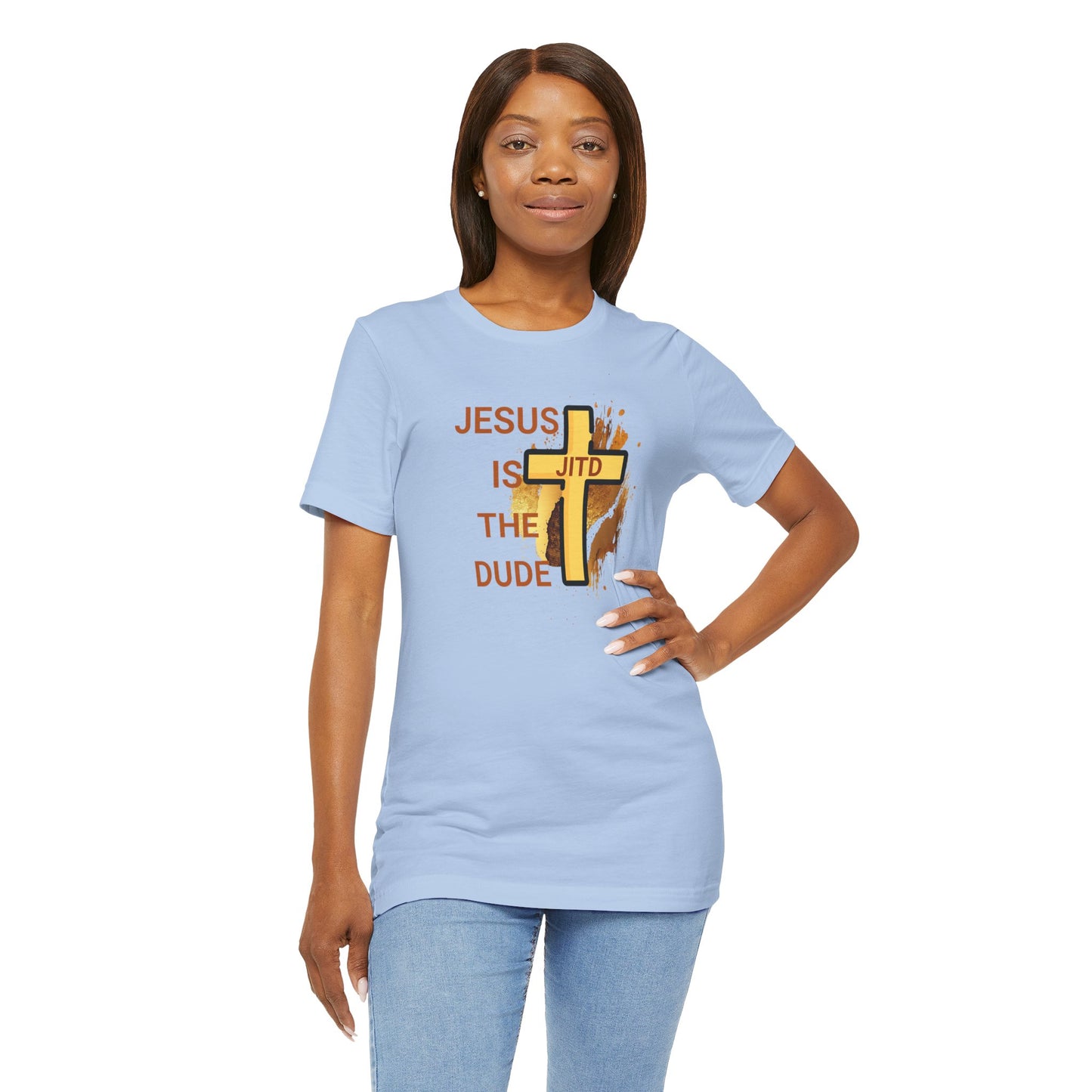 JITD WOODEN CROSS TEE