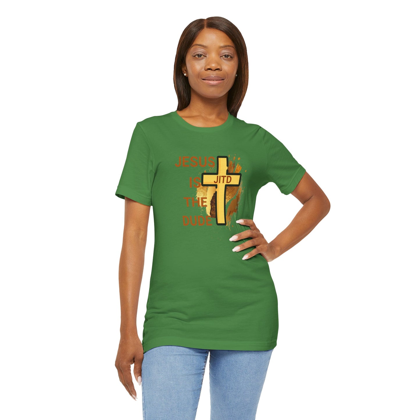 JITD WOODEN CROSS TEE