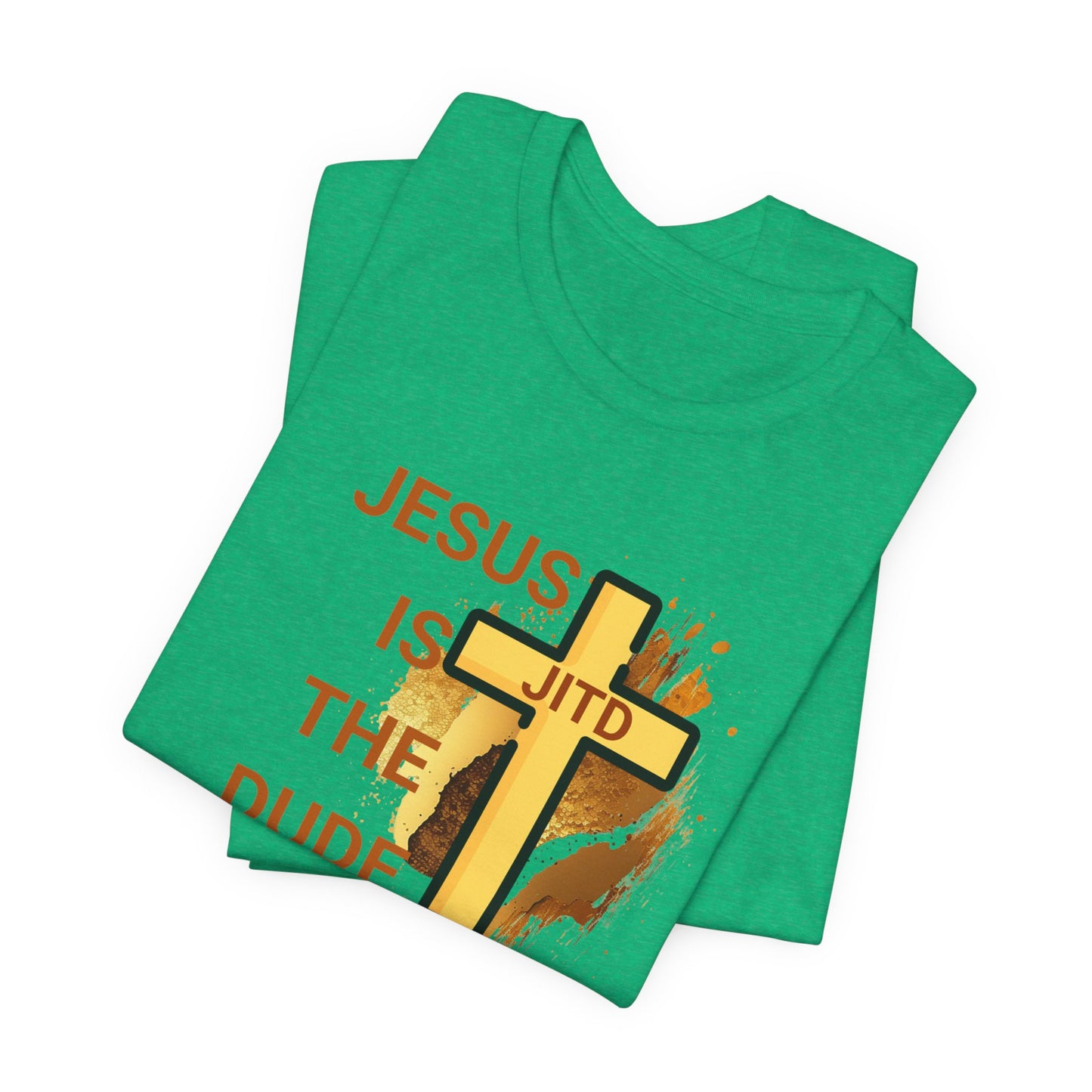 JITD WOODEN CROSS TEE