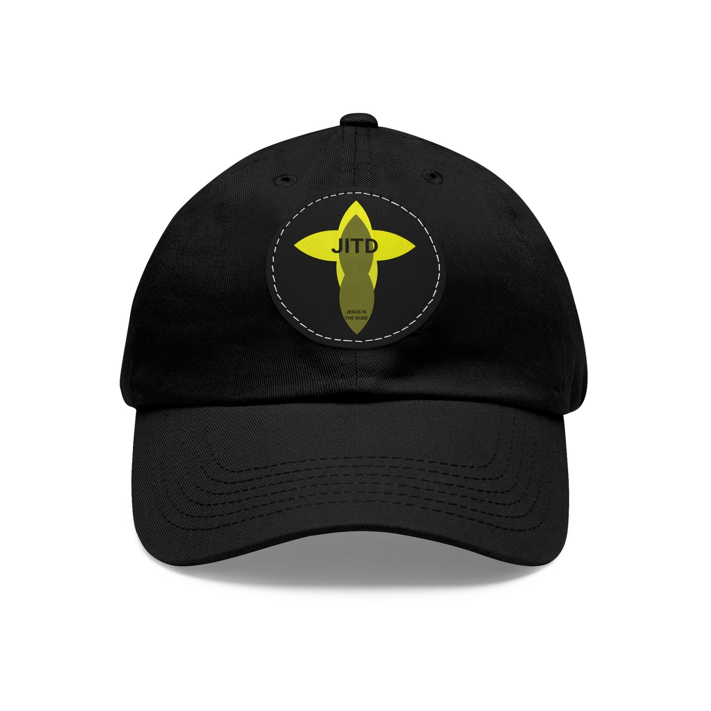 JITD SPEAR CROSS HAT WITH LEATHER PATCH